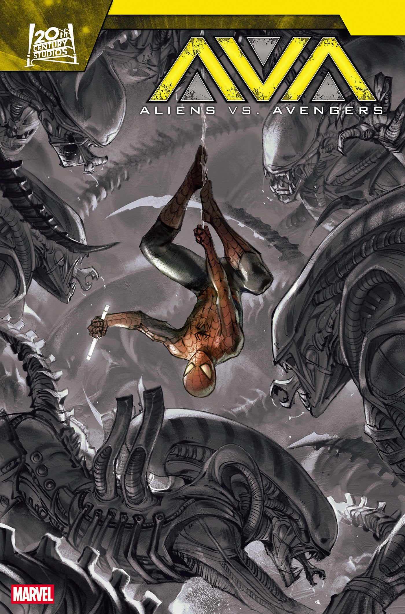 Aliens vs. Avengers #4 Jessica Fong Variant | Dragon's Lair Comics and Fantasy Houston TX