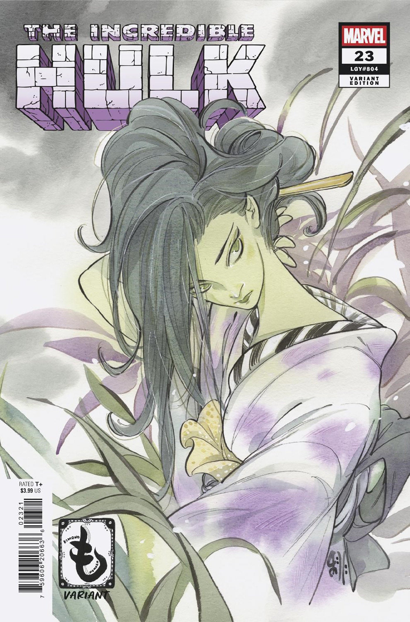 Incredible Hulk #23 Peach Momoko Kimono Variant | Dragon's Lair Comics and Fantasy Houston TX