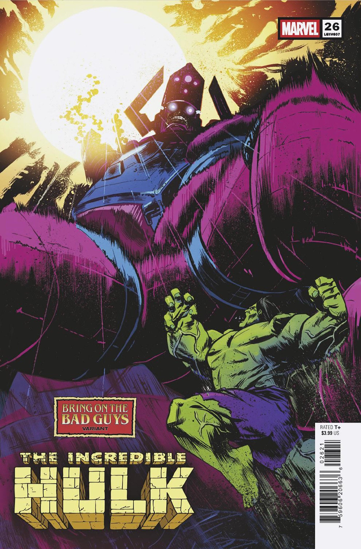Incredible Hulk #26 Sanford Greene Bring On The Bad Guys Variant | Dragon's Lair Comics and Fantasy Houston TX