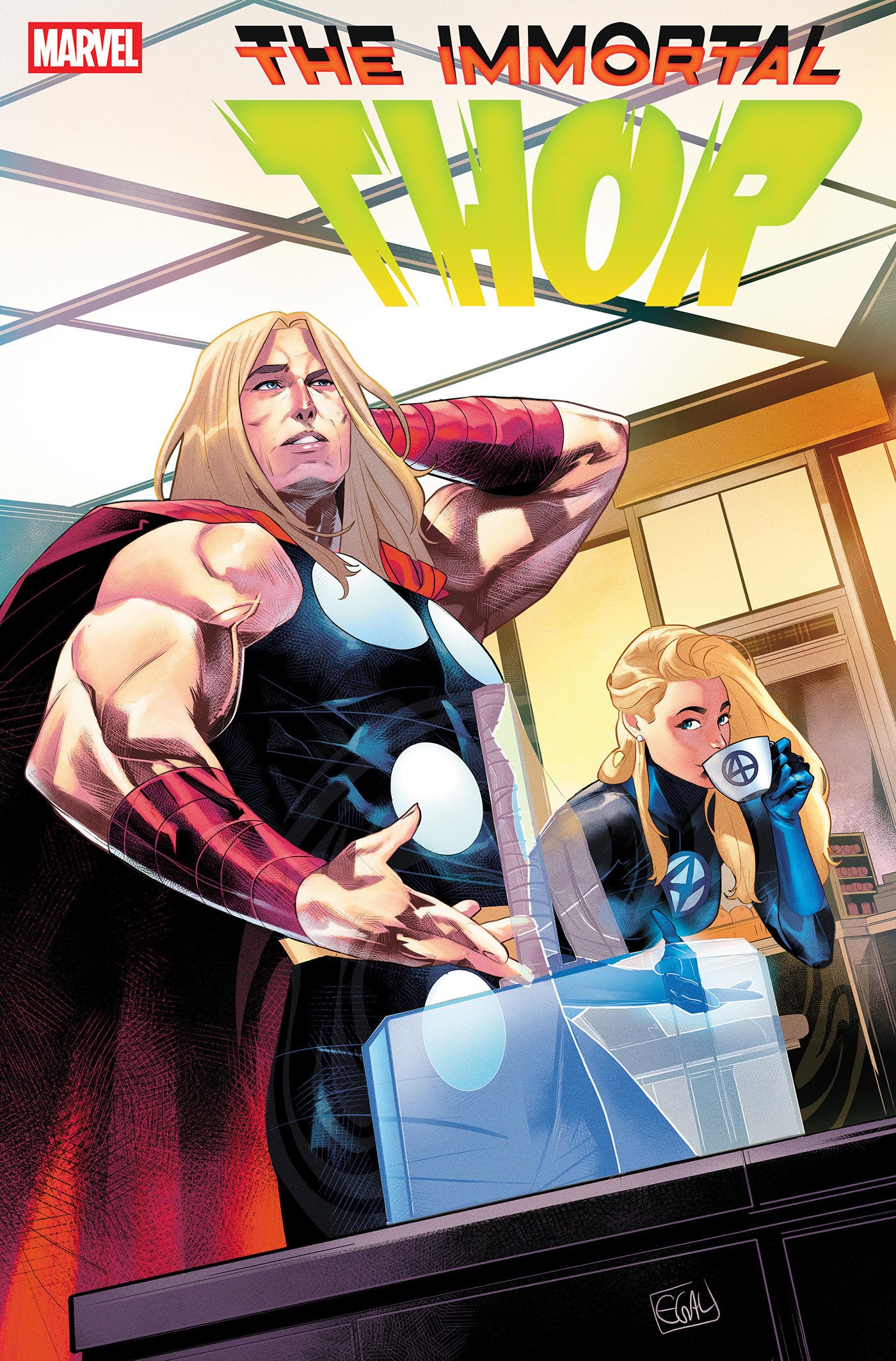 Immortal Thor #21 Edwin Galmon Invisible! Variant | Dragon's Lair Comics and Fantasy Houston TX