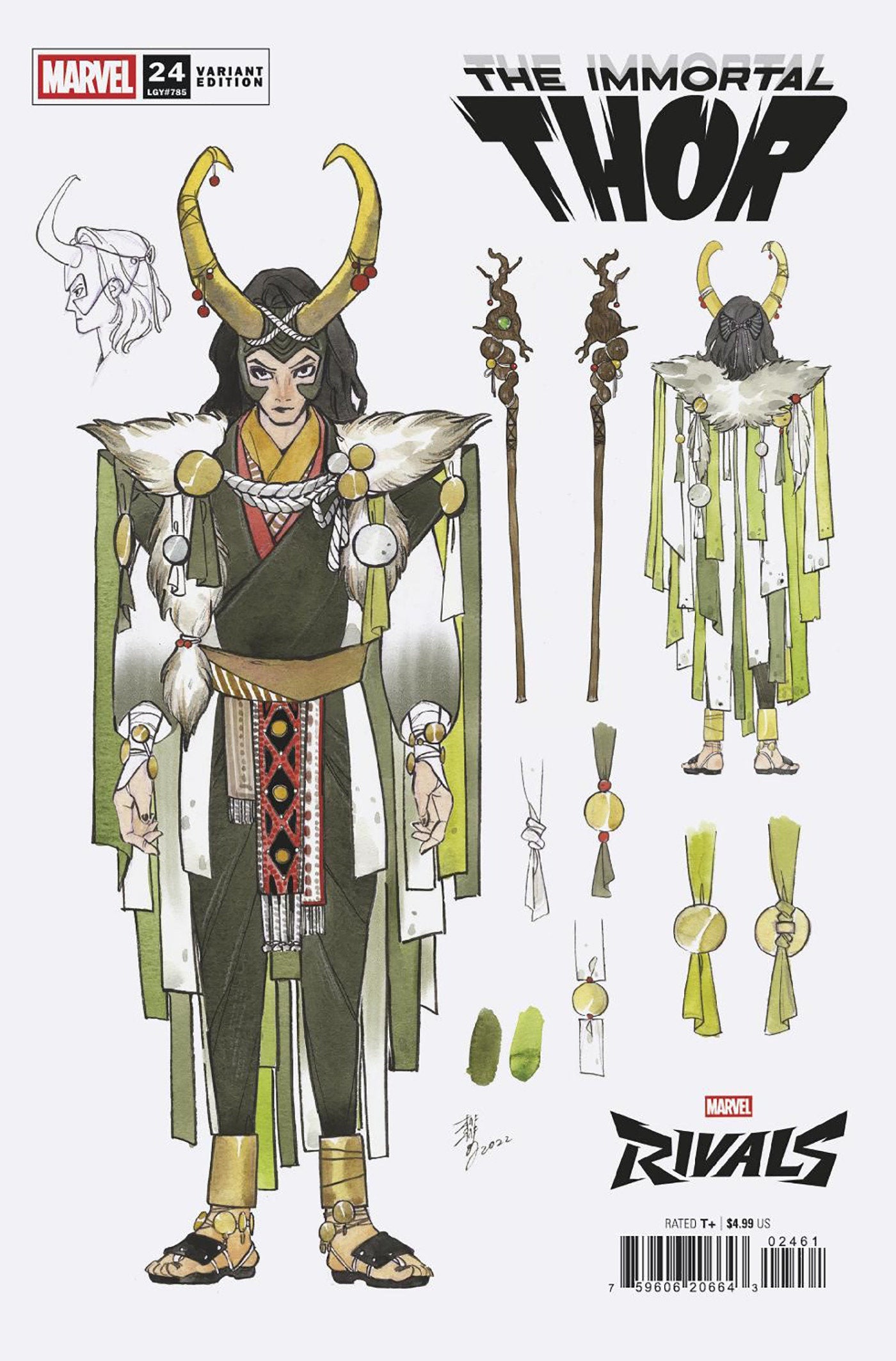 Immortal Thor #24 Peach Momoko Marvel Rivals Variant | Dragon's Lair Comics and Fantasy Houston TX