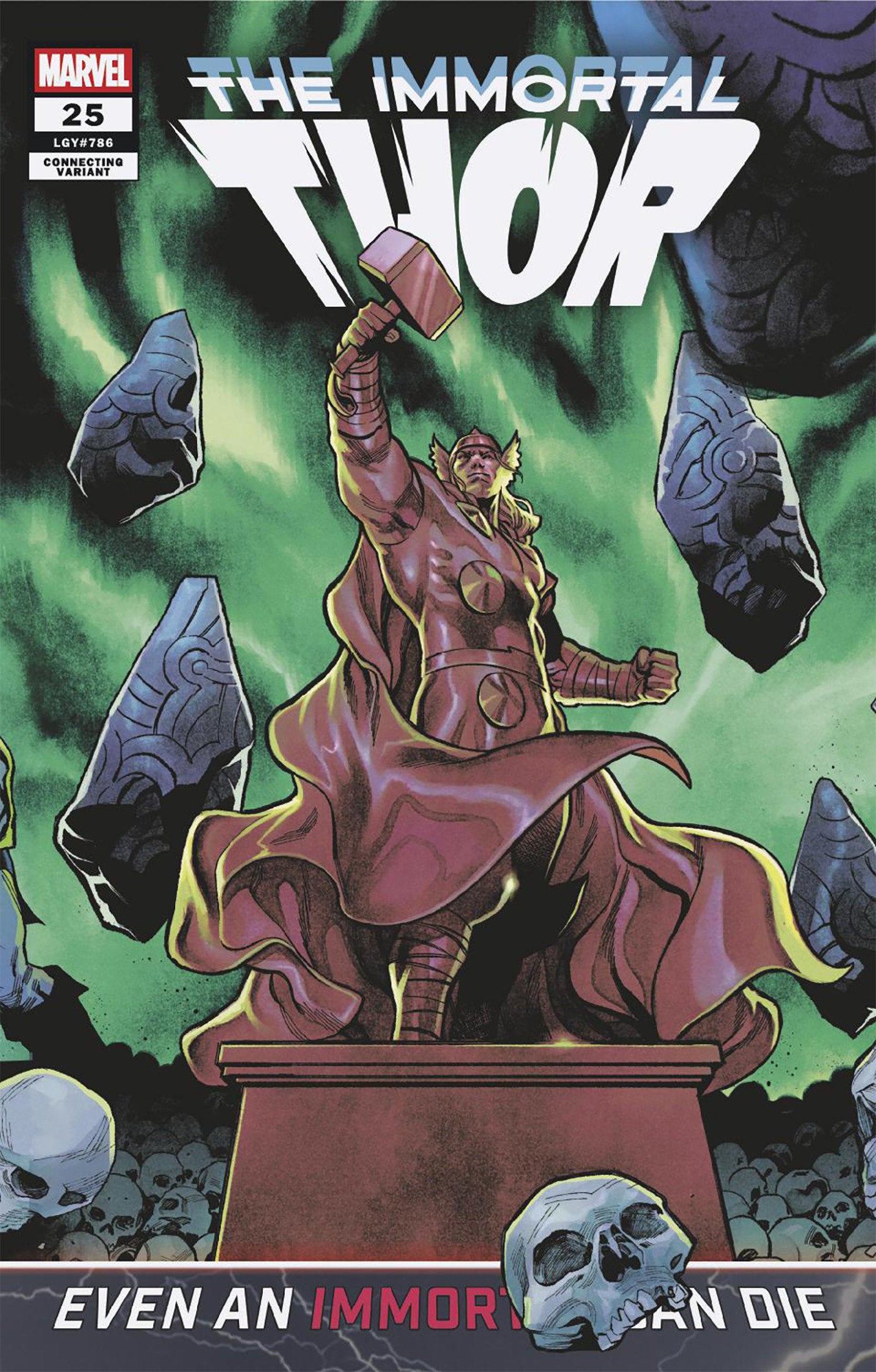Immortal Thor #25 Martin Coccolo Death Of The Immortal Thor 3-Part Connecting Variant | Dragon's Lair Comics and Fantasy Houston TX