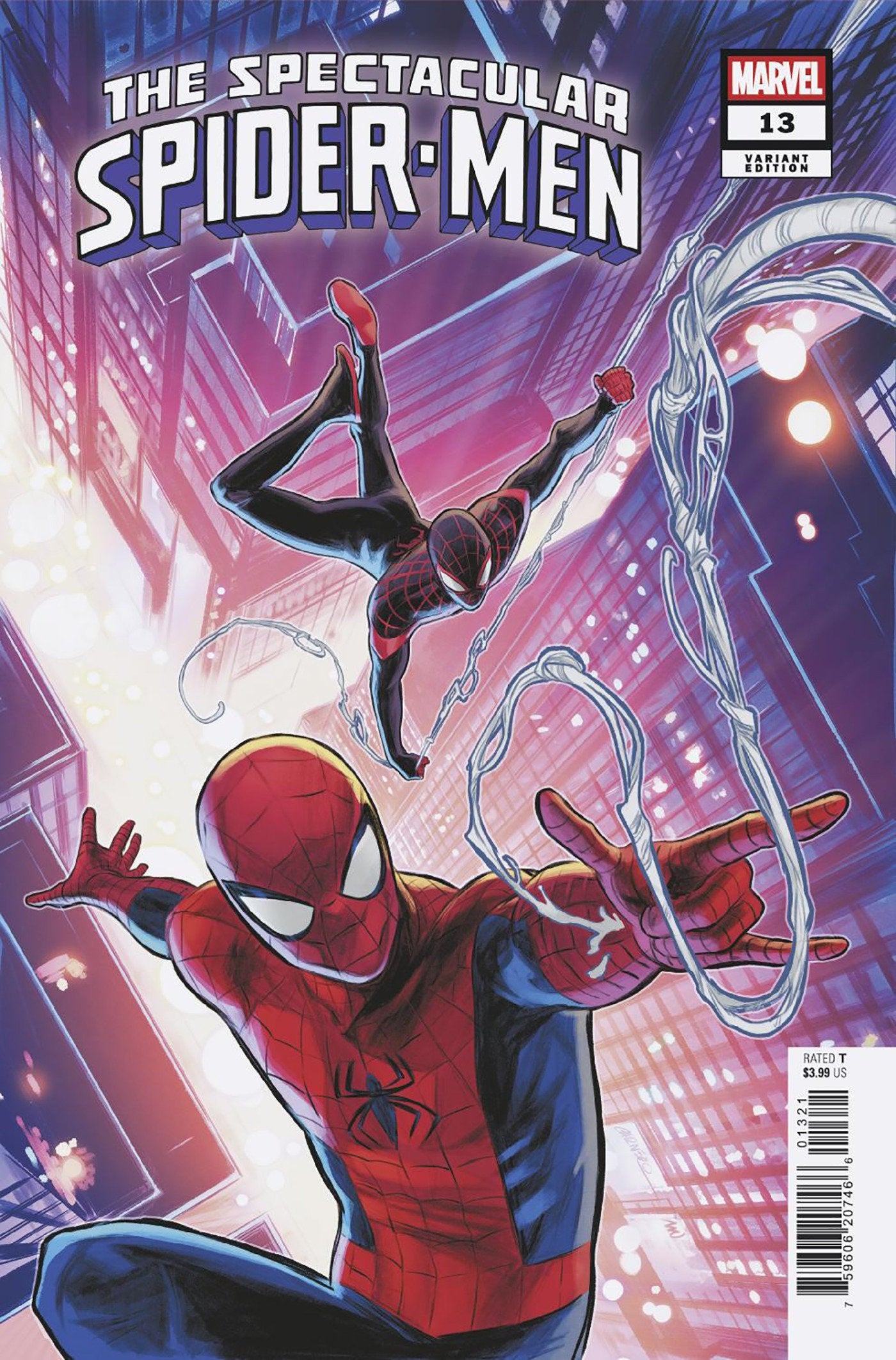 The Spectacular Spider-Men #13 Carmen Carnero Variant | Dragon's Lair Comics and Fantasy Houston TX
