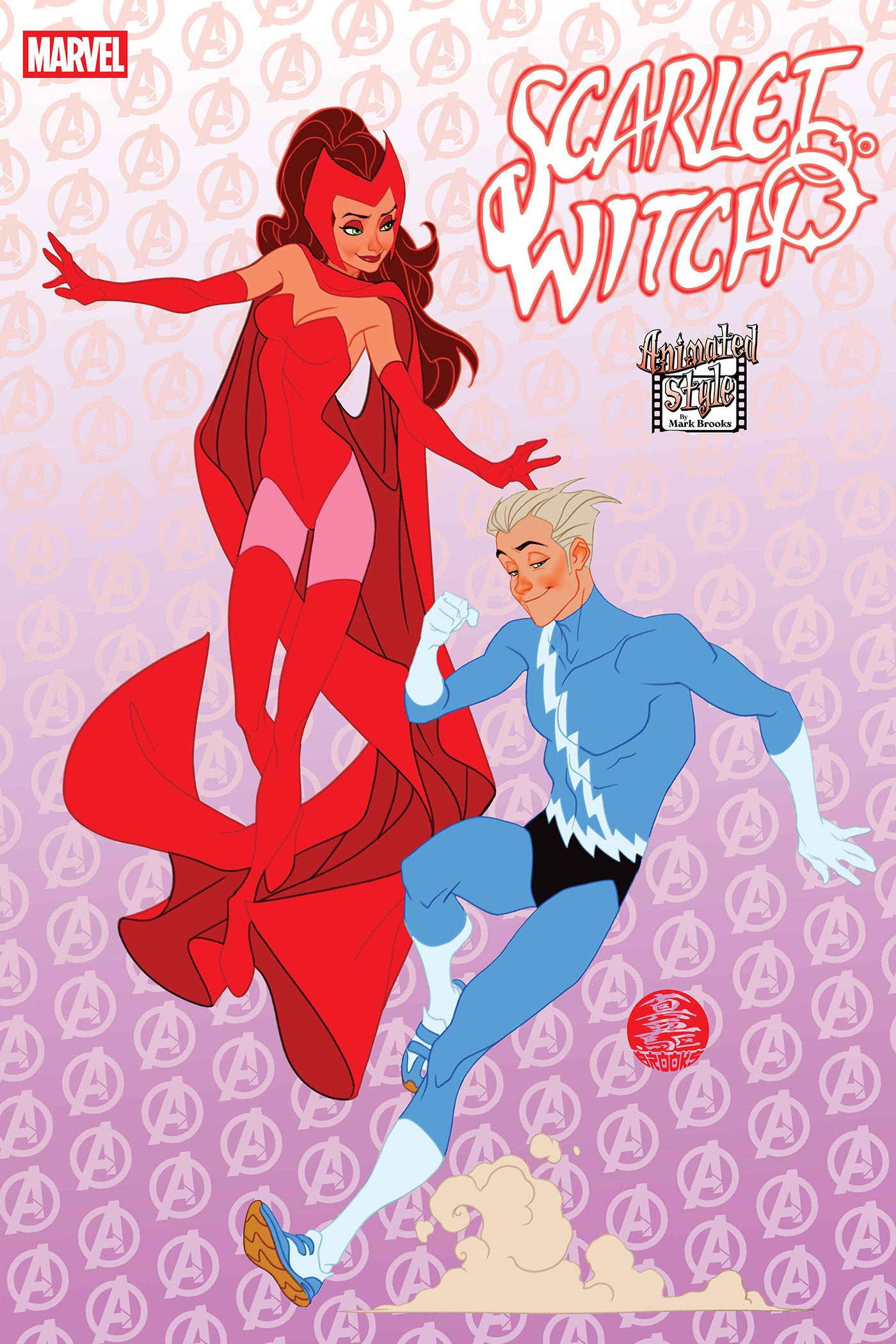 Scarlet Witch #9 Mark Brooks Animated Style Variant | Dragon's Lair Comics and Fantasy Houston TX