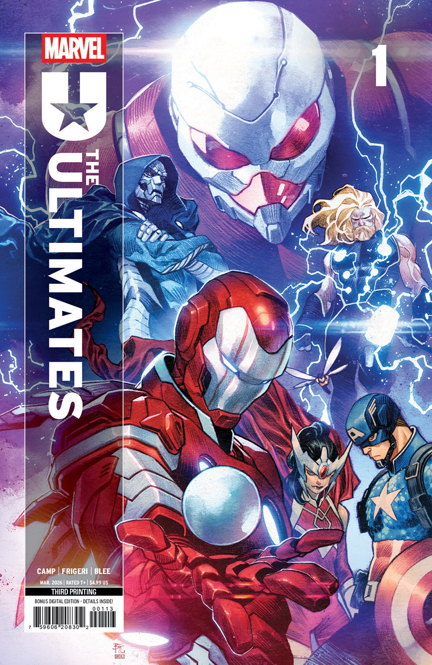 Ultimates #1 Dike Ruan 3rd Printing Variant | Odin's Place