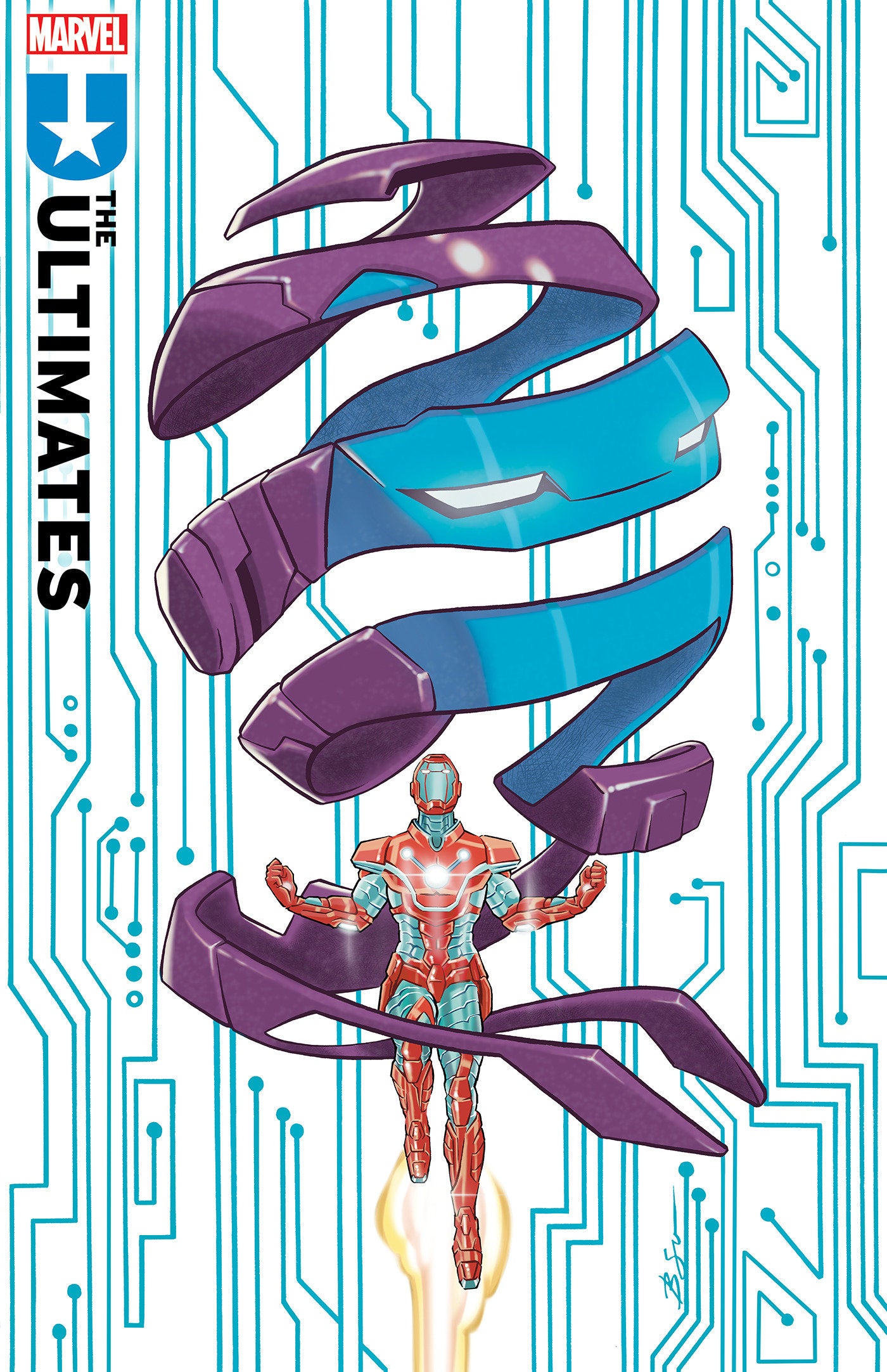 Ultimates #13 Benjamin Su Ultimate One Year In Foil Variant | Dragon's Lair Comics and Fantasy Houston TX
