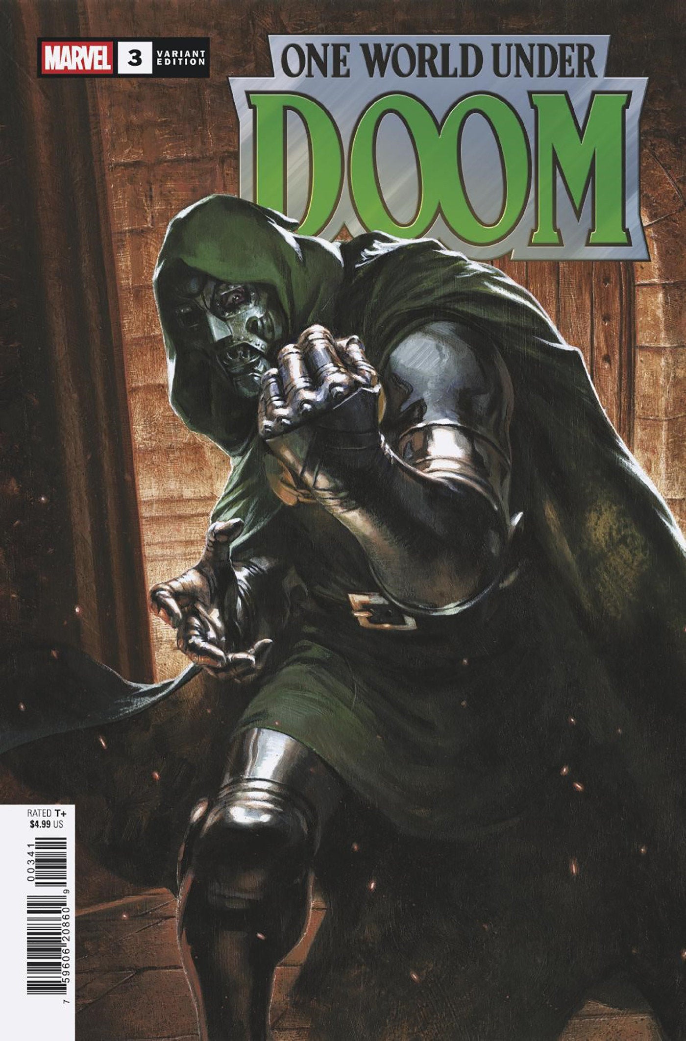 One World Under Doom #3 (Of 9) Gabriele Dellotto Variant | Dragon's Lair Comics and Fantasy Houston TX