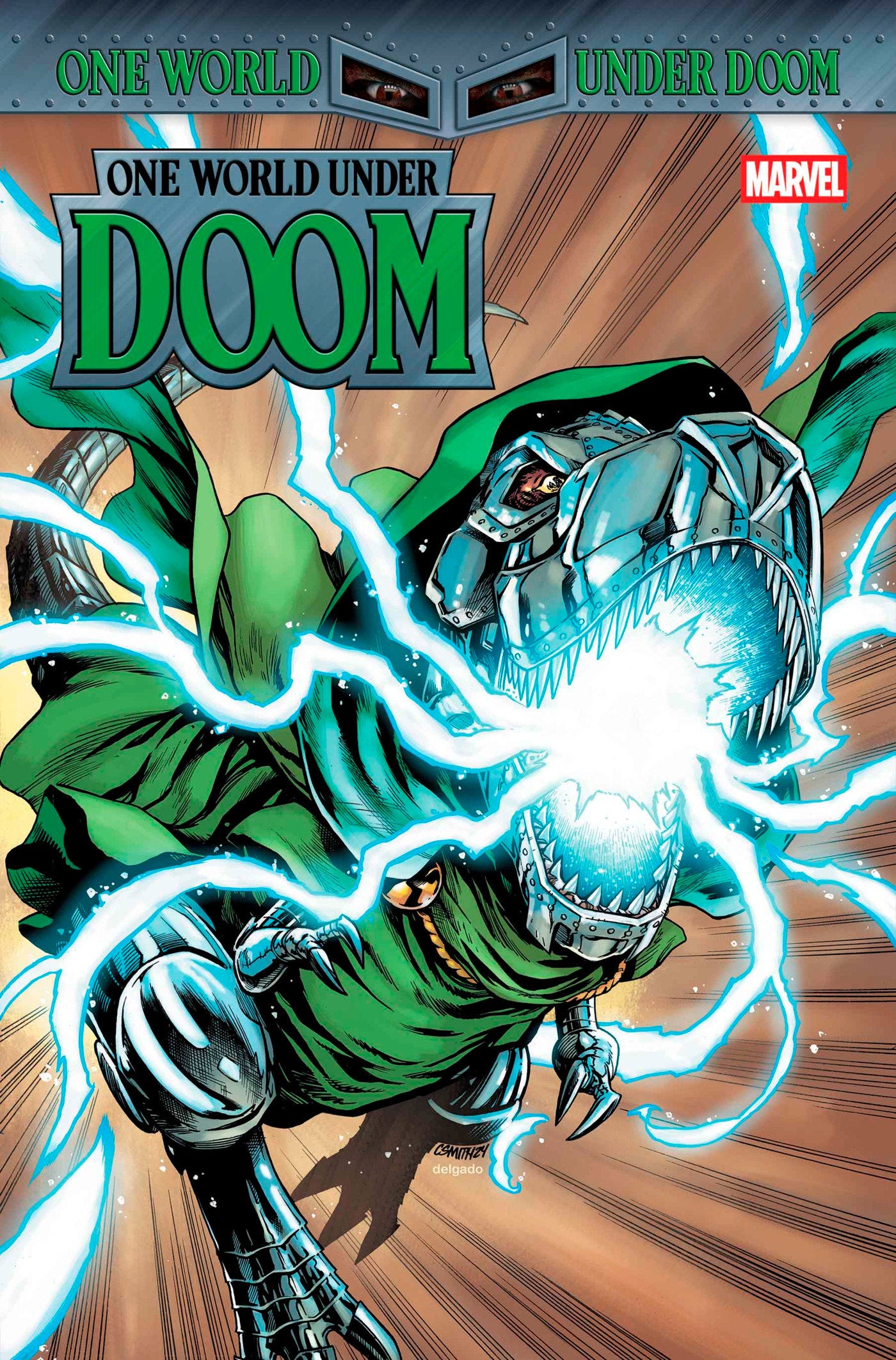 One World Under Doom #4 Cory Smith Doomasaur Variant | Dragon's Lair Comics and Fantasy Houston TX