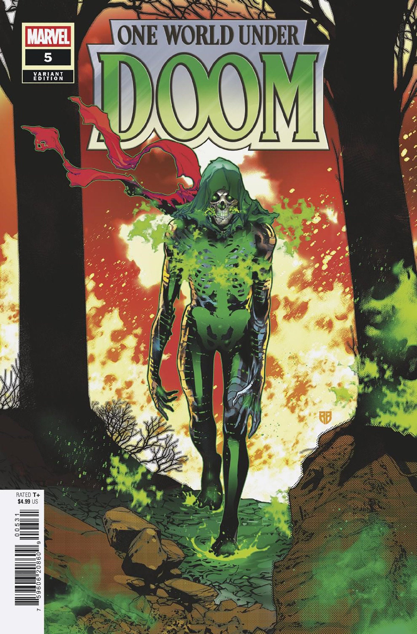 One World Under Doom #5 R.B. Silva Variant | Dragon's Lair Comics and Fantasy Houston TX