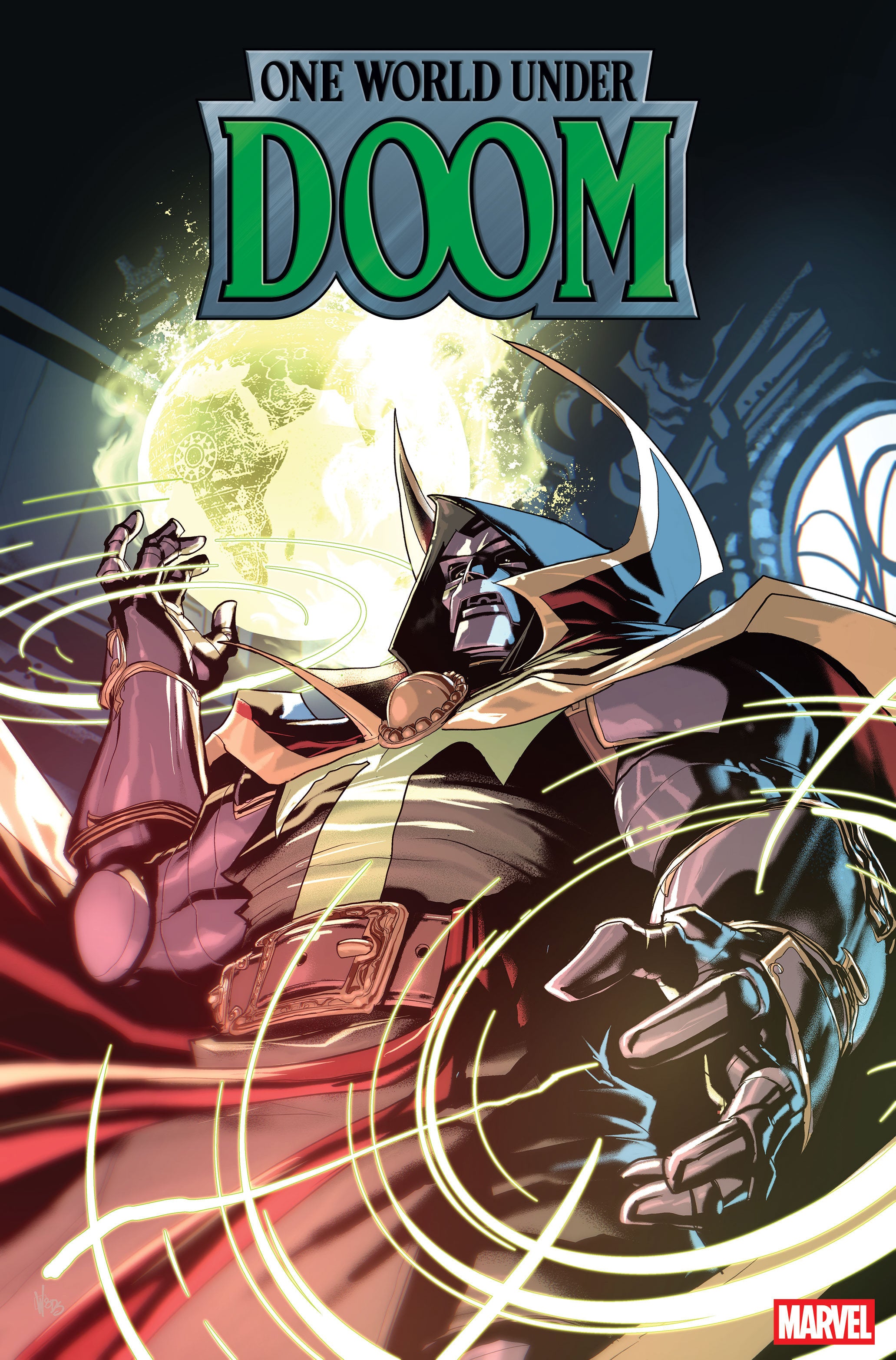 One World Under Doom #6 Pete Woods Variant | Dragon's Lair Comics and Fantasy Houston TX