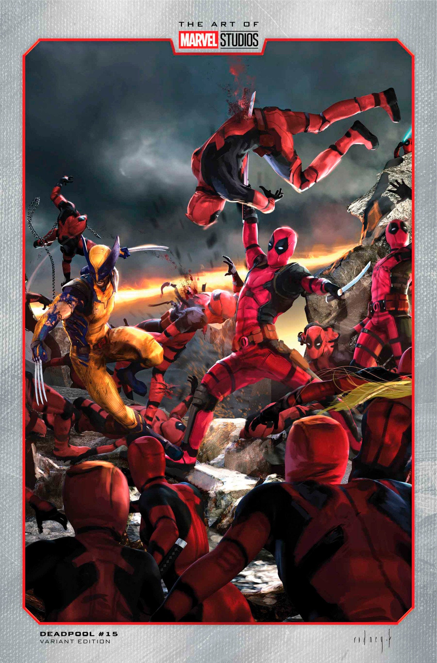 Deadpool #15 Rodney Fuentebella Marvel Studios Variant | Dragon's Lair Comics and Fantasy Houston TX