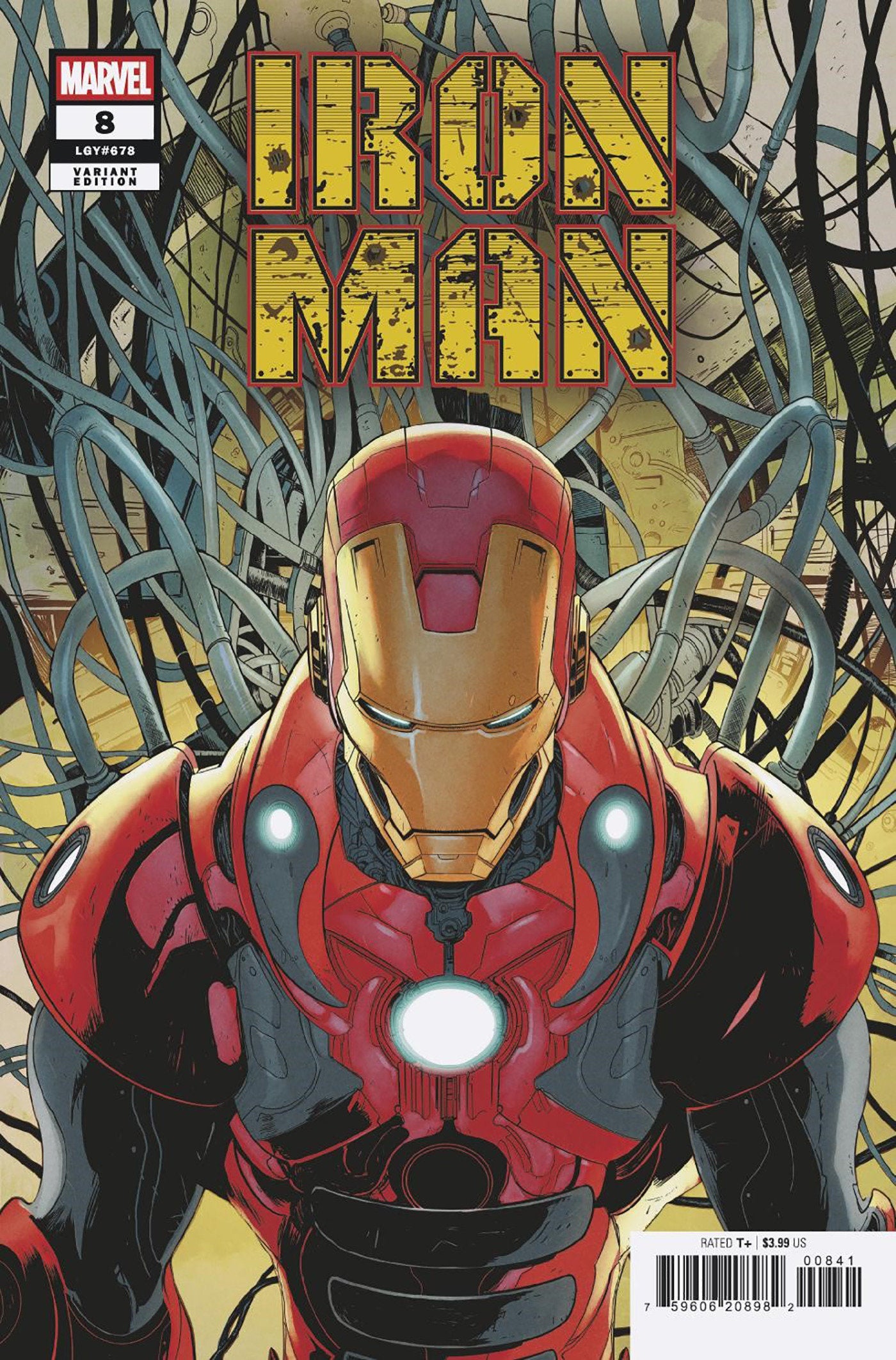 Iron Man #8 Adam Polina Variant | Dragon's Lair Comics and Fantasy Houston TX