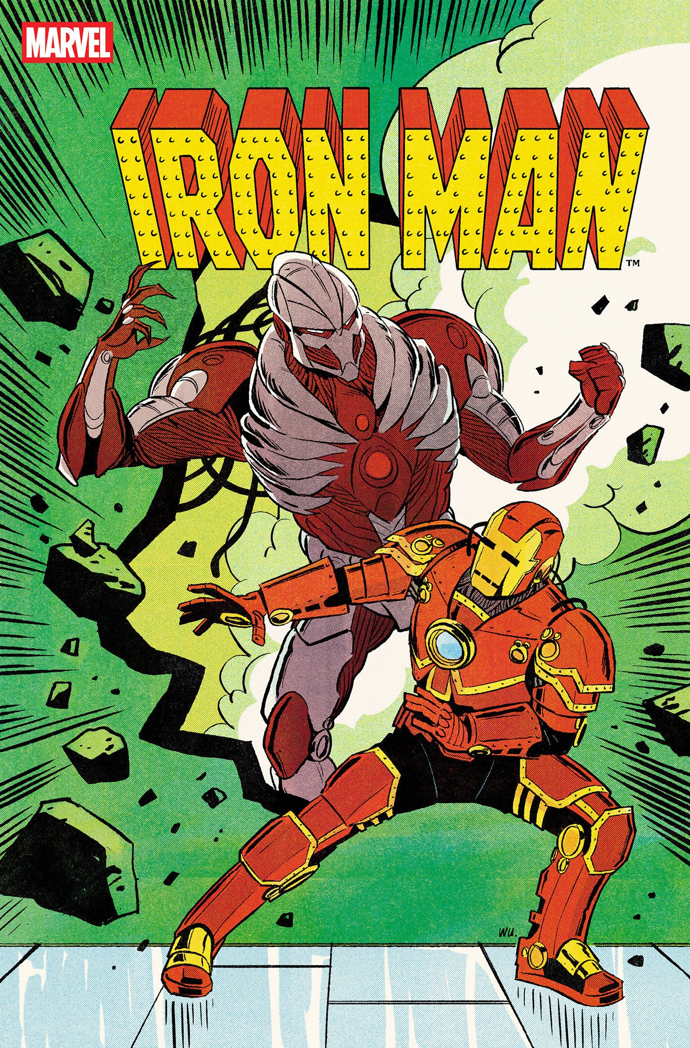 Iron Man #10 Annie Wu Retrovision Variant | Dragon's Lair Comics and Fantasy Houston TX