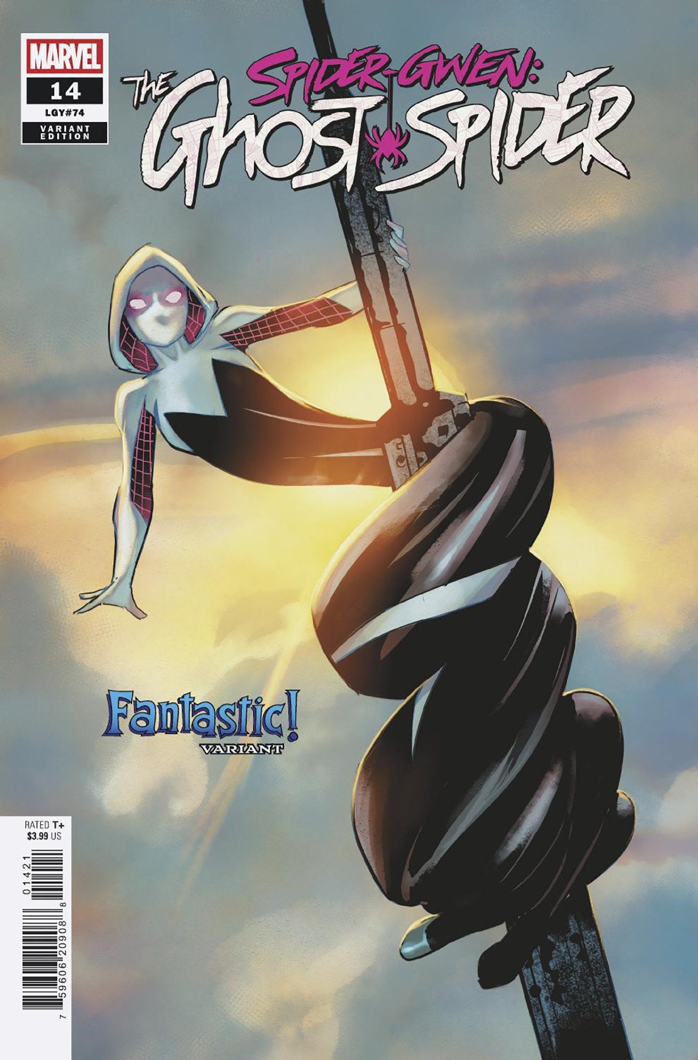 Spider-Gwen: The Ghost-Spider #14 Jan Bazaldua Fantastic! Variant | Dragon's Lair Comics and Fantasy Houston TX