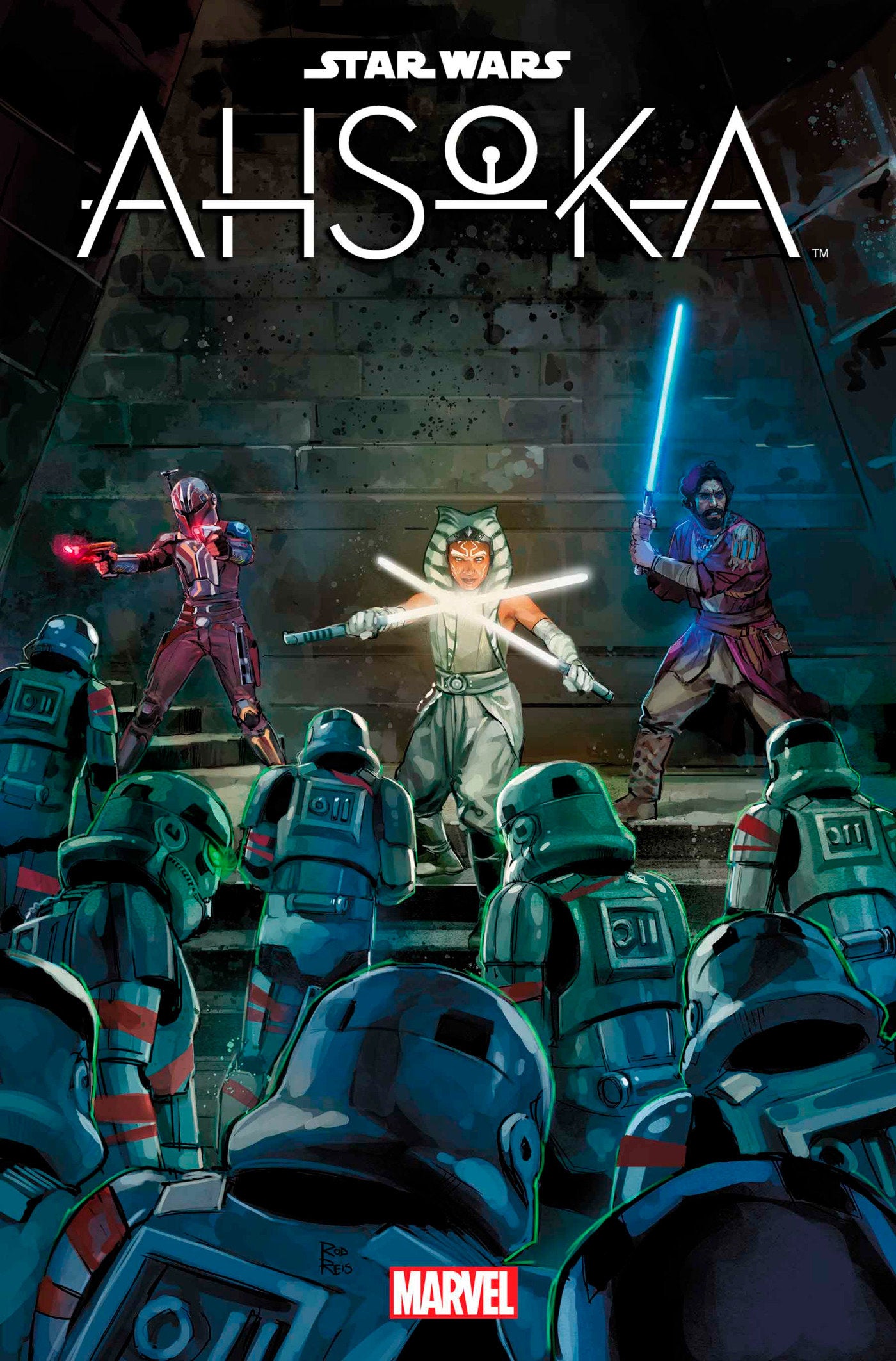 Star Wars: Ahsoka #8 Rod Reis Variant | Dragon's Lair Comics and Fantasy Houston TX