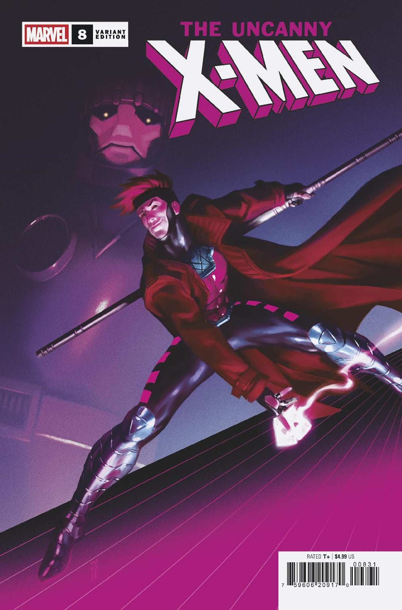 Uncanny X-Men #8 Miguel Mercado Gambit Variant | Dragon's Lair Comics and Fantasy Houston TX