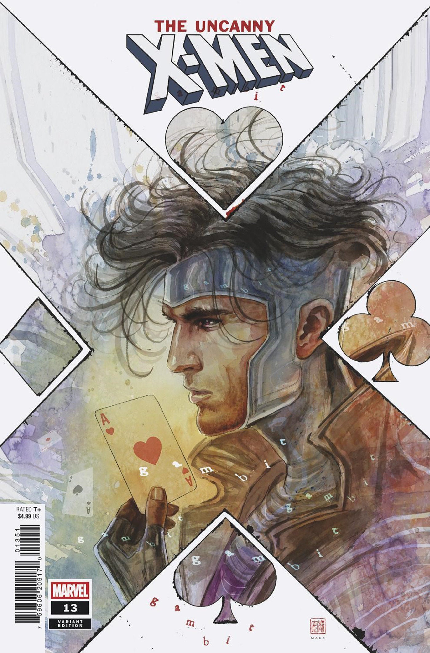 Uncanny X-Men #13 David Mack Variant | Dragon's Lair Comics and Fantasy Houston TX