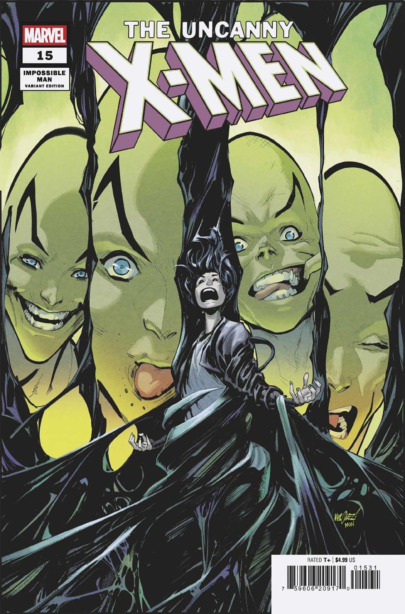 Uncanny X-Men #15 David Marquez Impossible Man Pop-Up Variant | Dragon's Lair Comics and Fantasy Houston TX