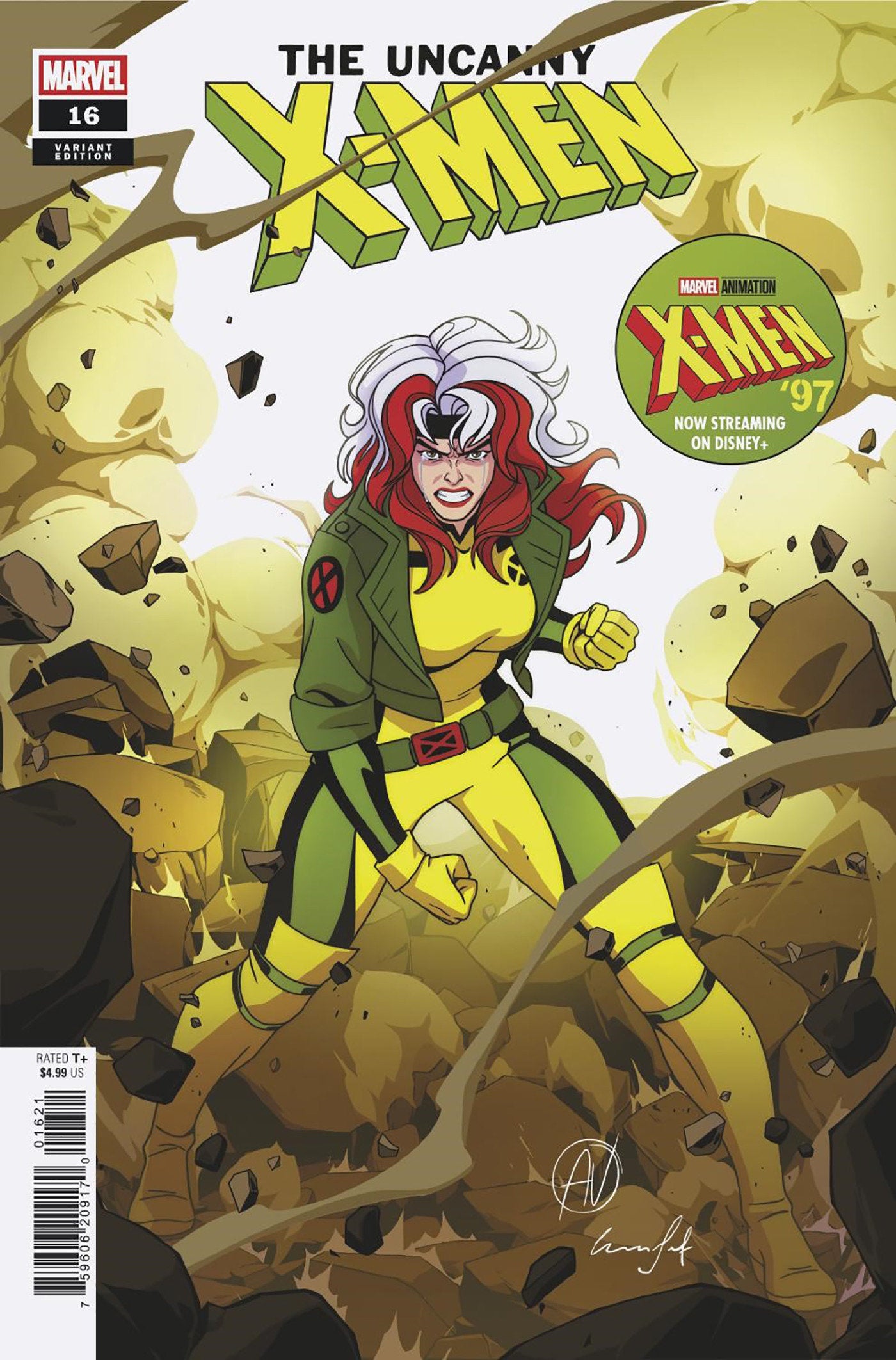 Uncanny X-Men #16 Marvel Animation Variant | Dragon's Lair Comics and Fantasy Houston TX