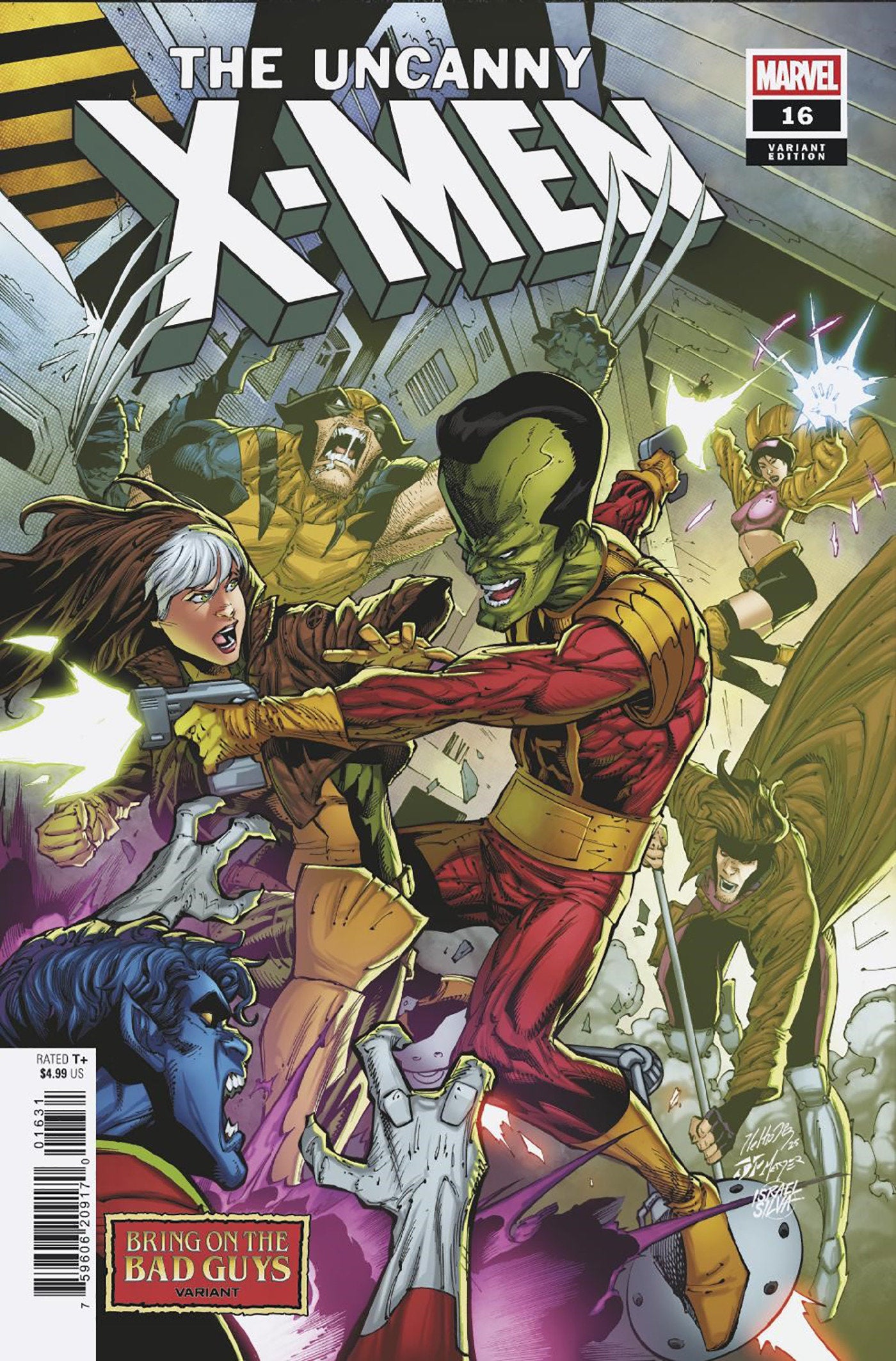 Uncanny X-Men #16 Netho Diaz Bring On The Bad Guys Variant | Dragon's Lair Comics and Fantasy Houston TX