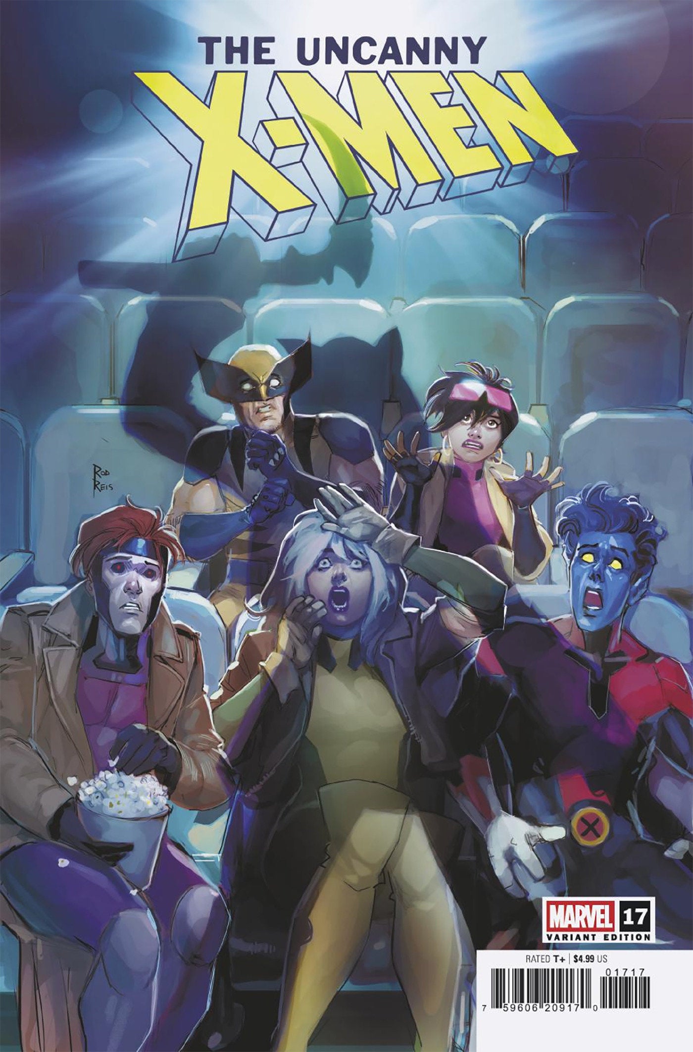 Uncanny X-Men #17 Rod Reis Variant | Dragon's Lair Comics and Fantasy Houston TX