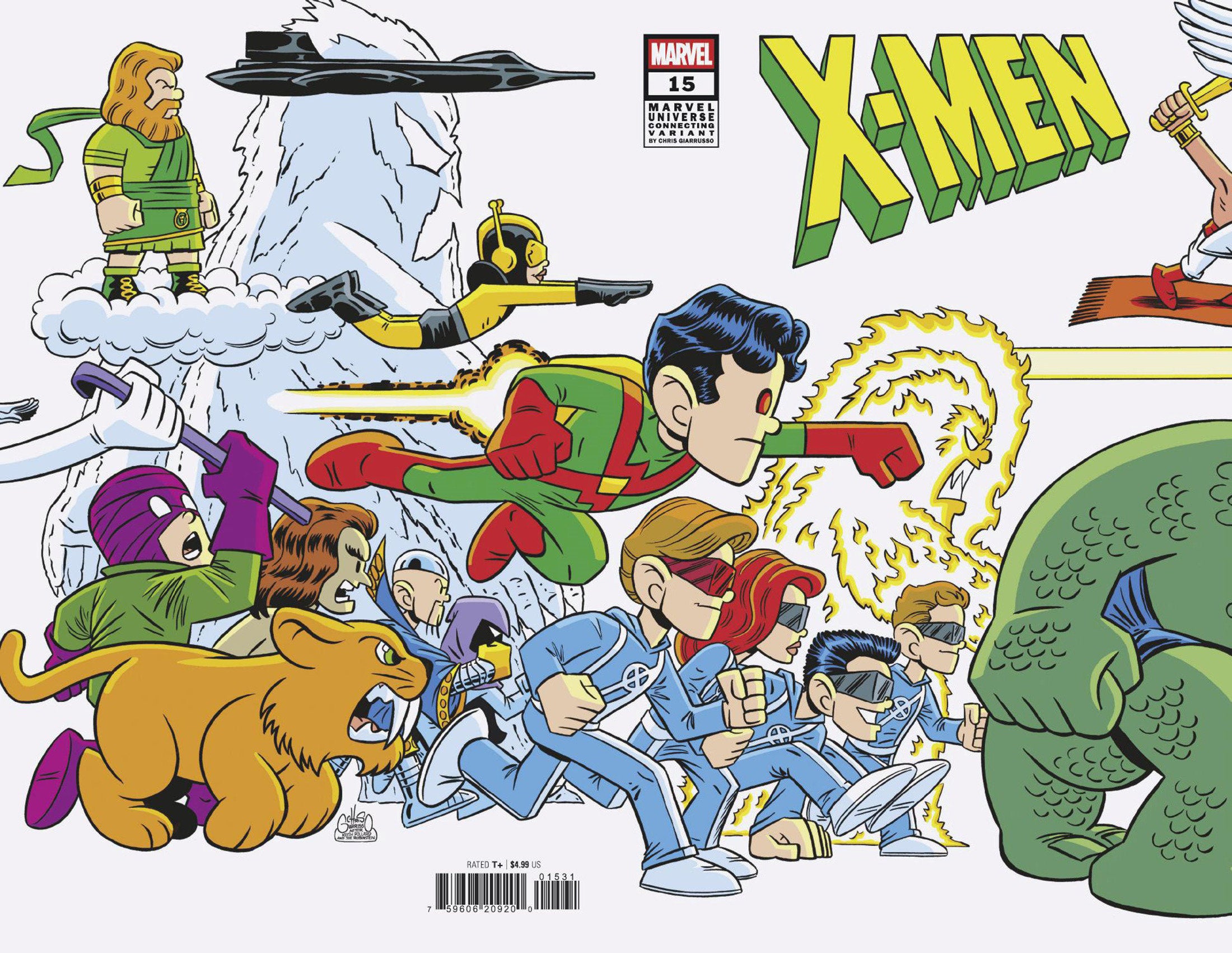 X-Men #15 Chris Giarrusso Marvel Universe Connect Variant O | Dragon's Lair Comics and Fantasy Houston TX