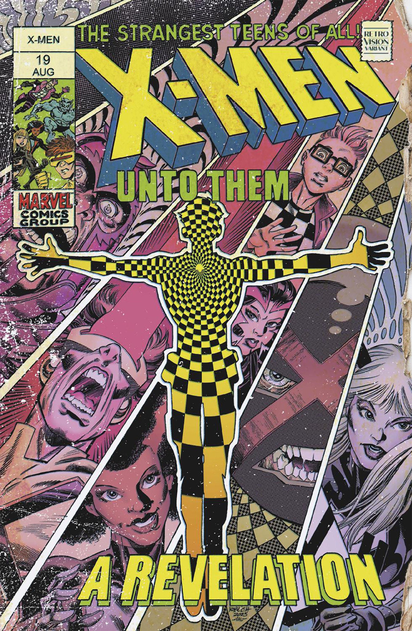 X-Men #19 Scott Koblish Retrovision Variant | Dragon's Lair Comics and Fantasy Houston TX