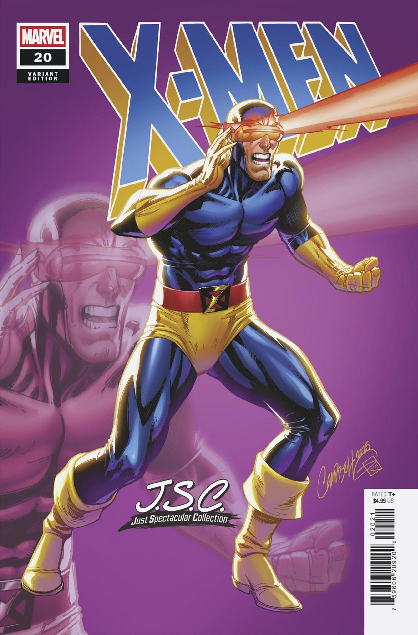 X-Men #20 J. Scott Campbell Just Spectacular Collection Variant | Dragon's Lair Comics and Fantasy Houston TX
