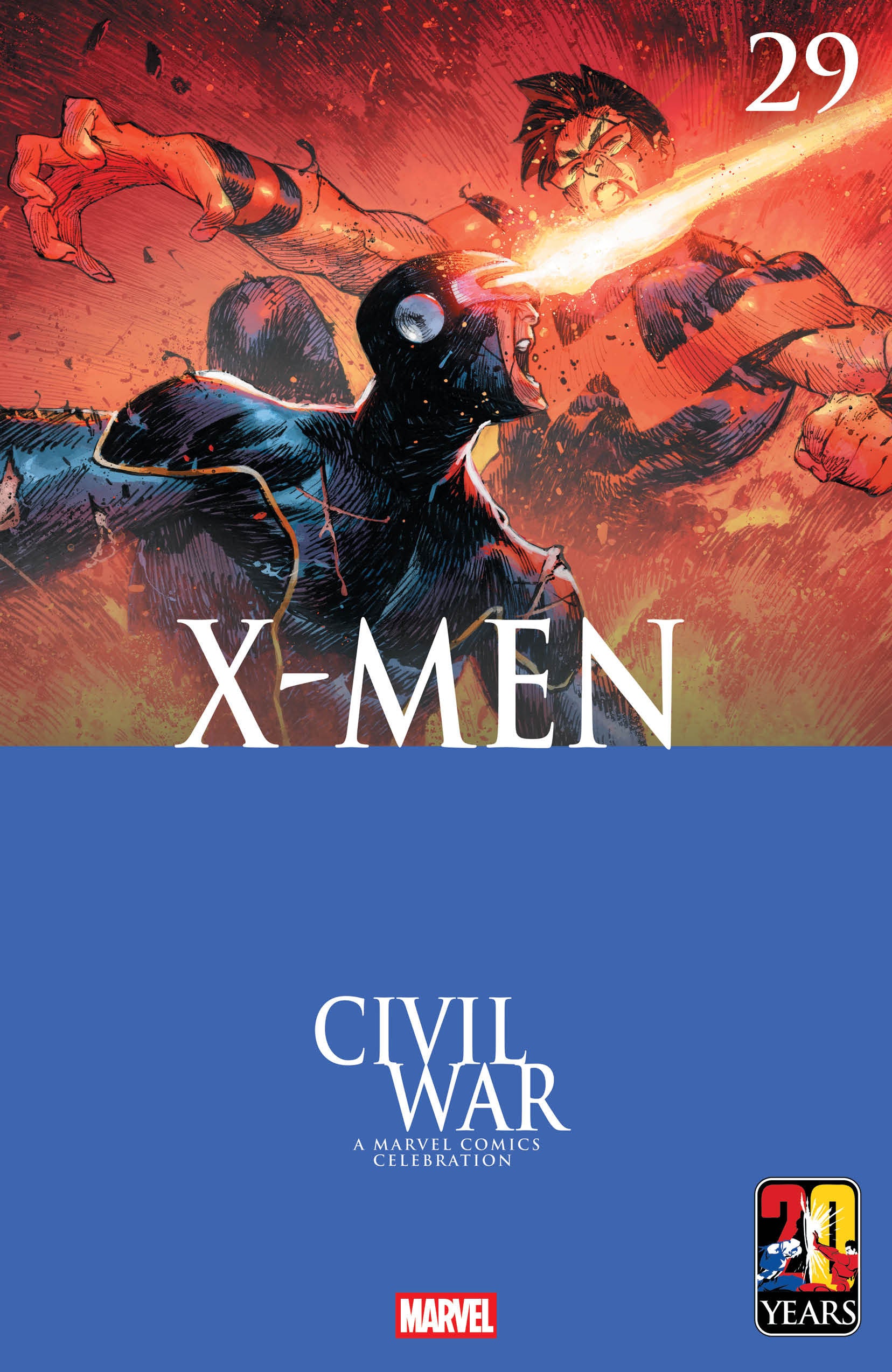 X-Men #29 Dike Ruan Civil War Celebration Variant | Odin's Place