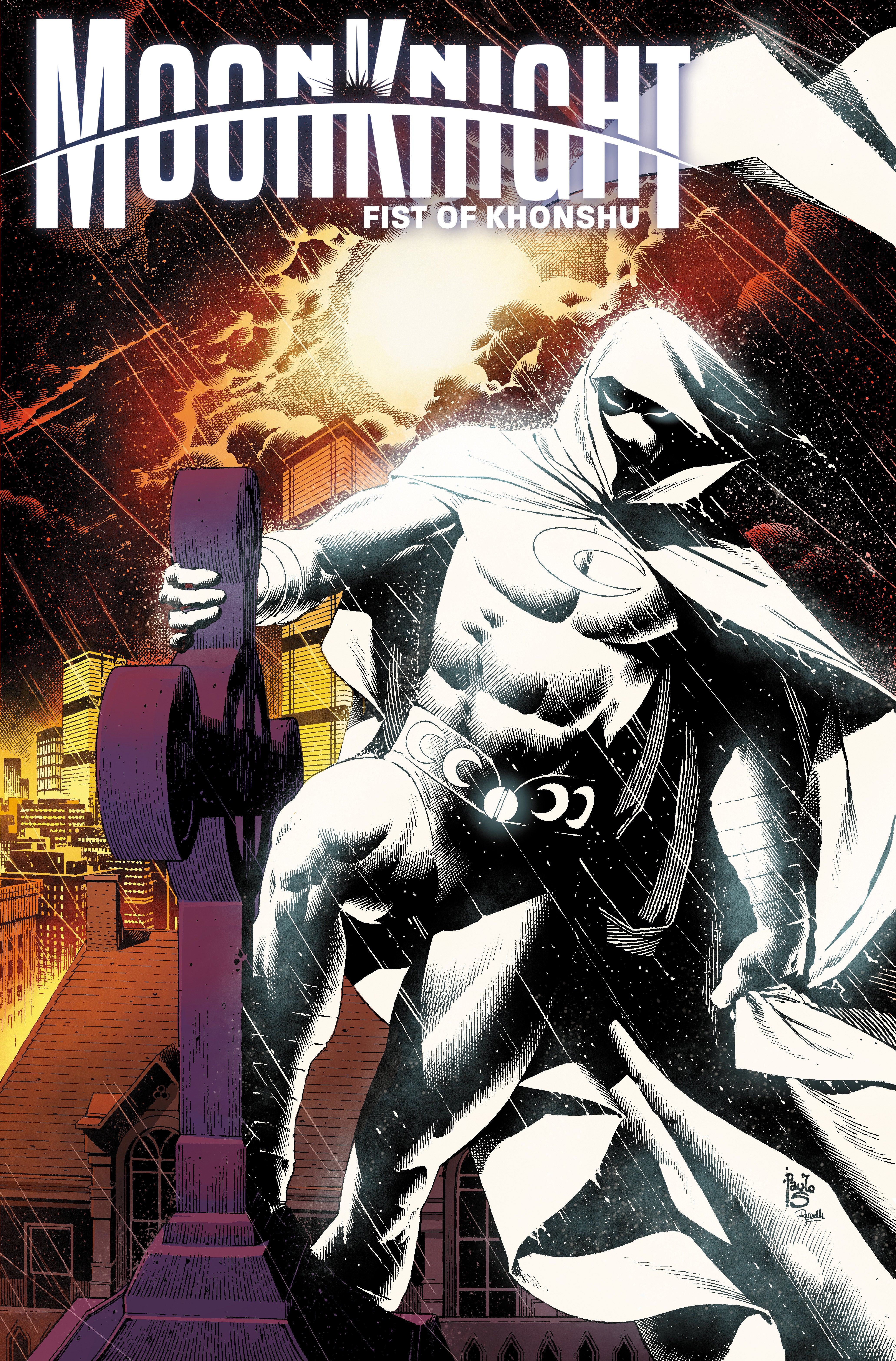 Moon Knight: Fist Of Khonshu #10 Paulo Siqueira Retrovision Variant | Dragon's Lair Comics and Fantasy Houston TX