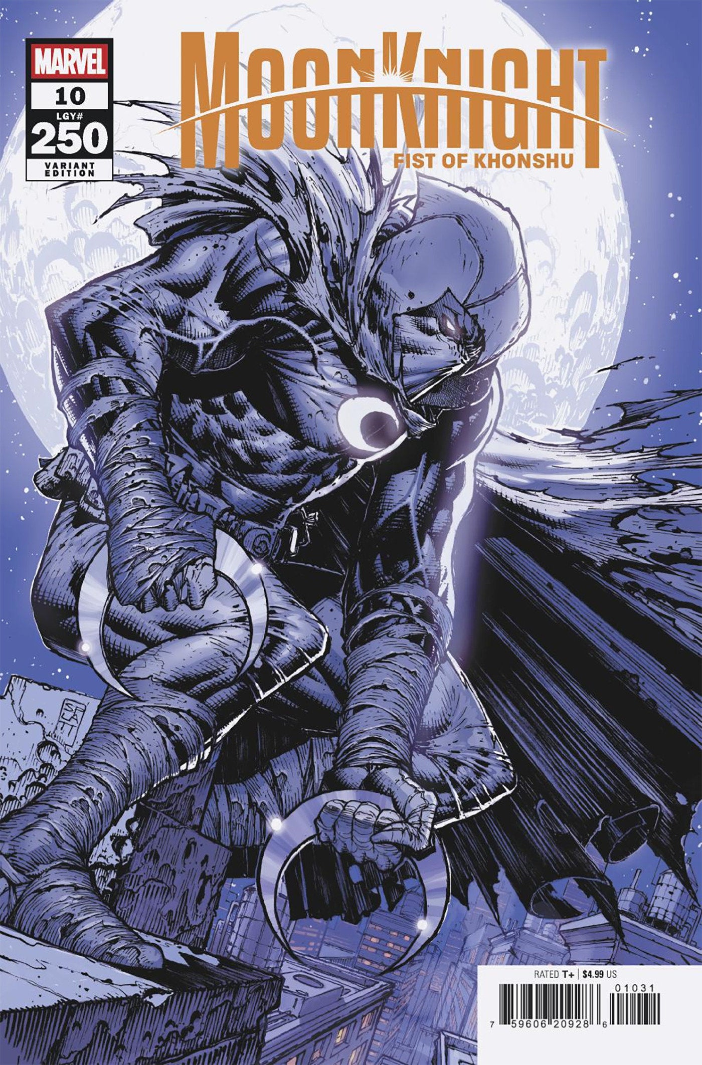 Moon Knight: Fist Of Khonshu #10 Stephen Platt Variant | Dragon's Lair Comics and Fantasy Houston TX