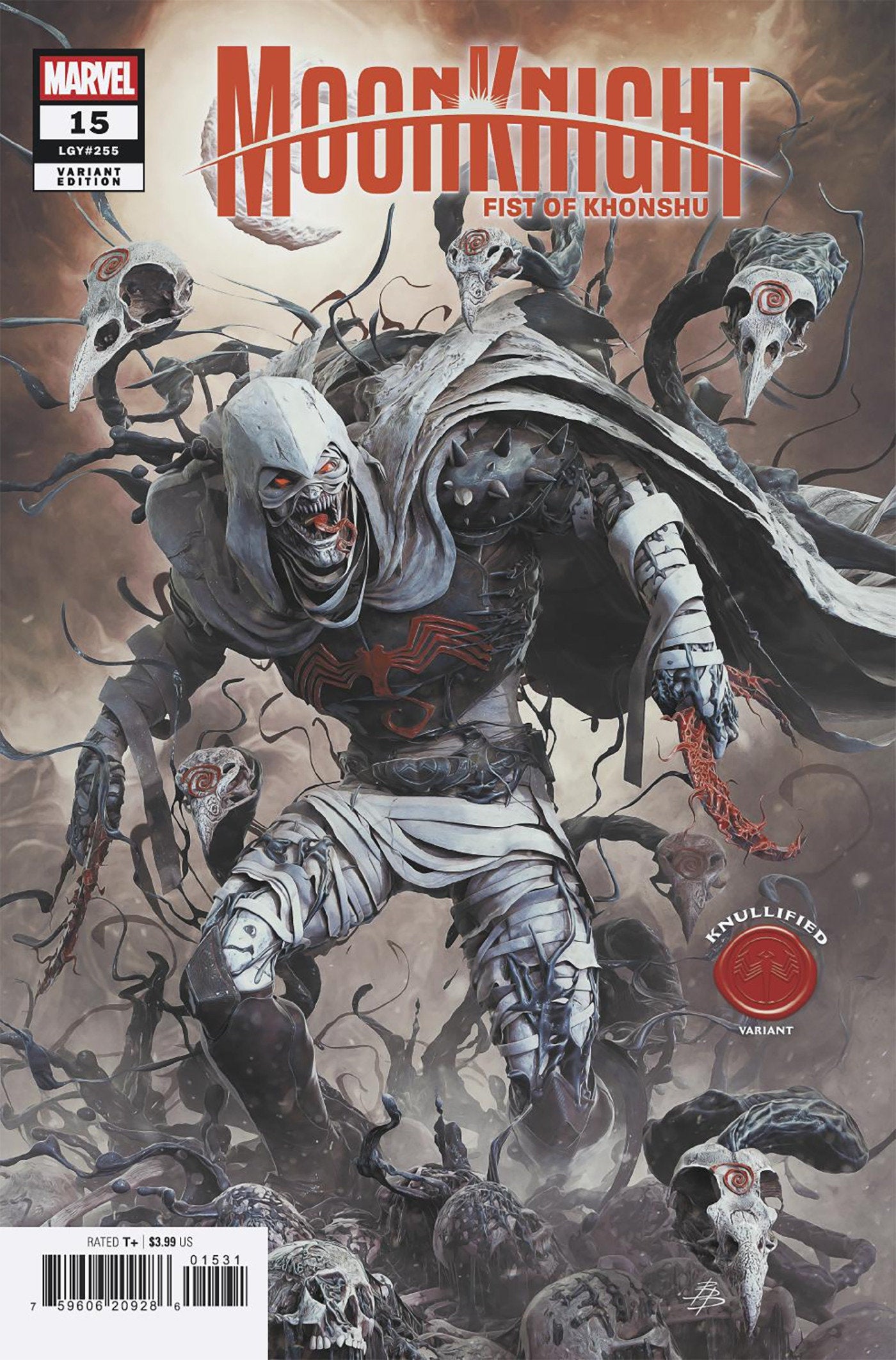Moon Knight: Fist Of Khonshu #15 Bjorn Barends Knullified Variant | Dragon's Lair Comics and Fantasy Houston TX