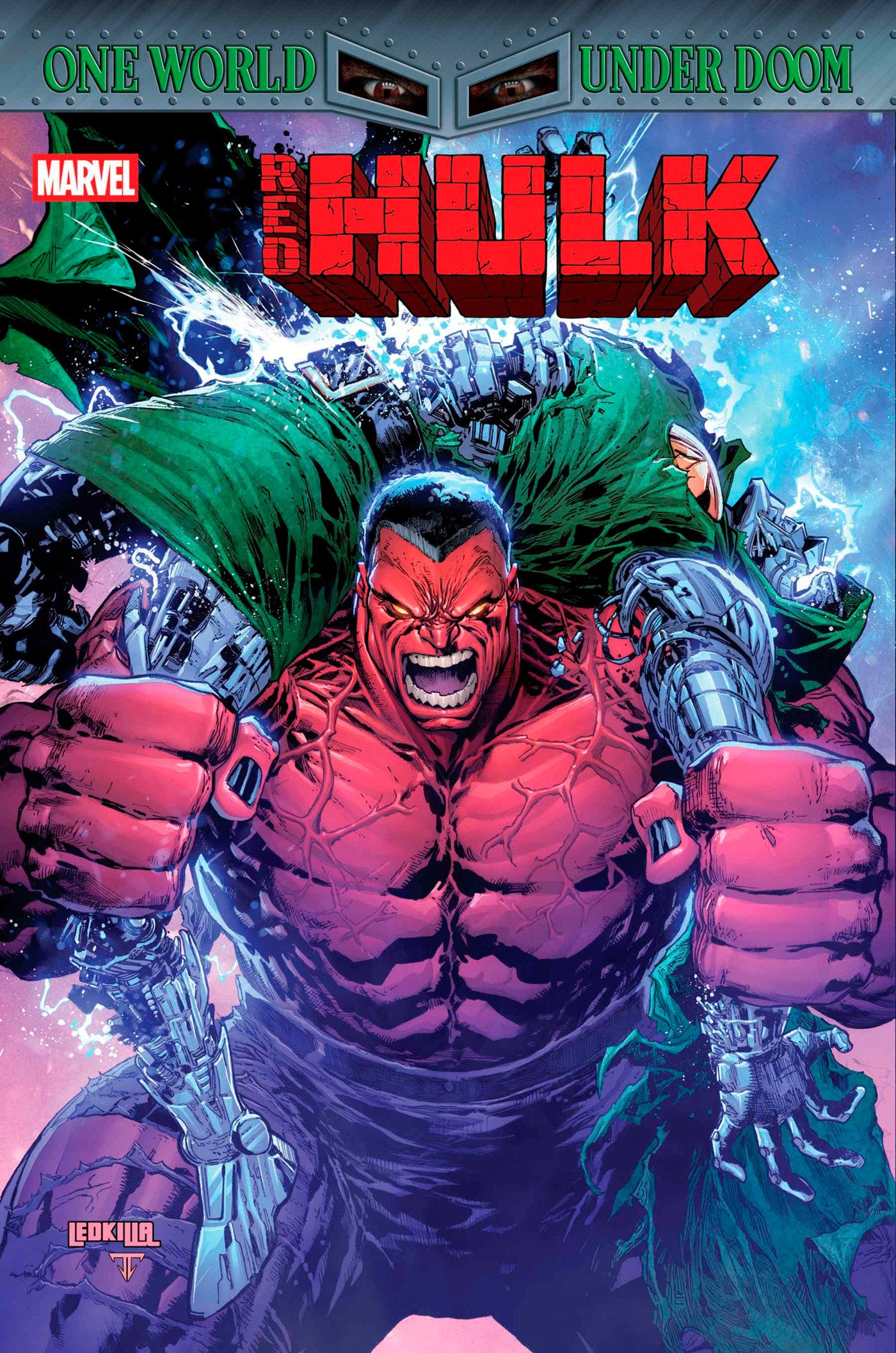 Red Hulk #4 Ken Lashley Variant [Doom] | Dragon's Lair Comics and Fantasy Houston TX
