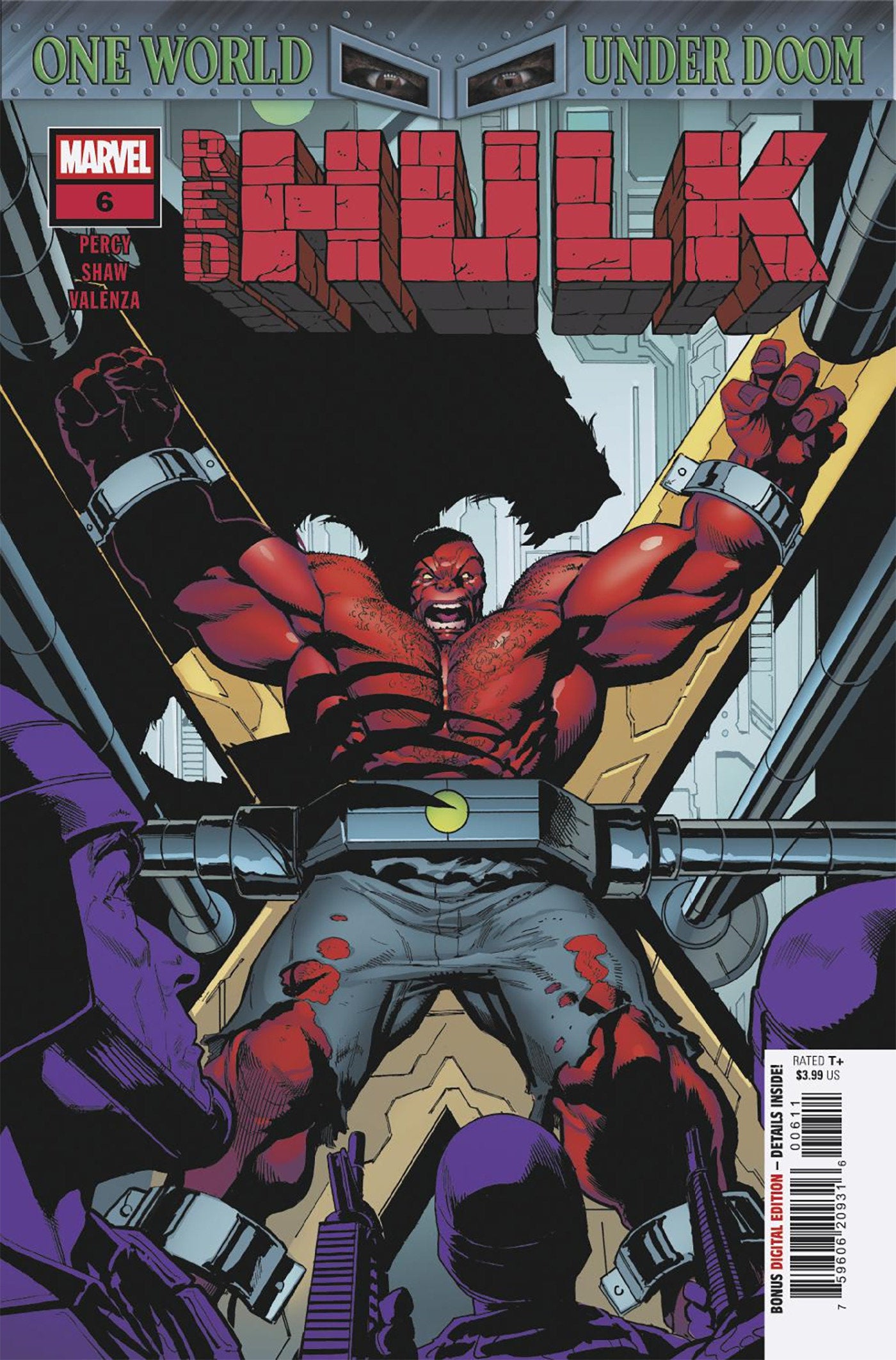 Red Hulk #6 [Doom] | Dragon's Lair Comics and Fantasy Houston TX