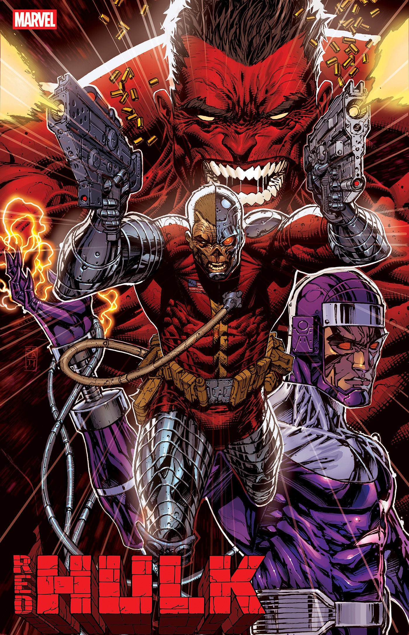 Red Hulk #9 Stephen Platt Variant [Doom] | Dragon's Lair Comics and Fantasy Houston TX