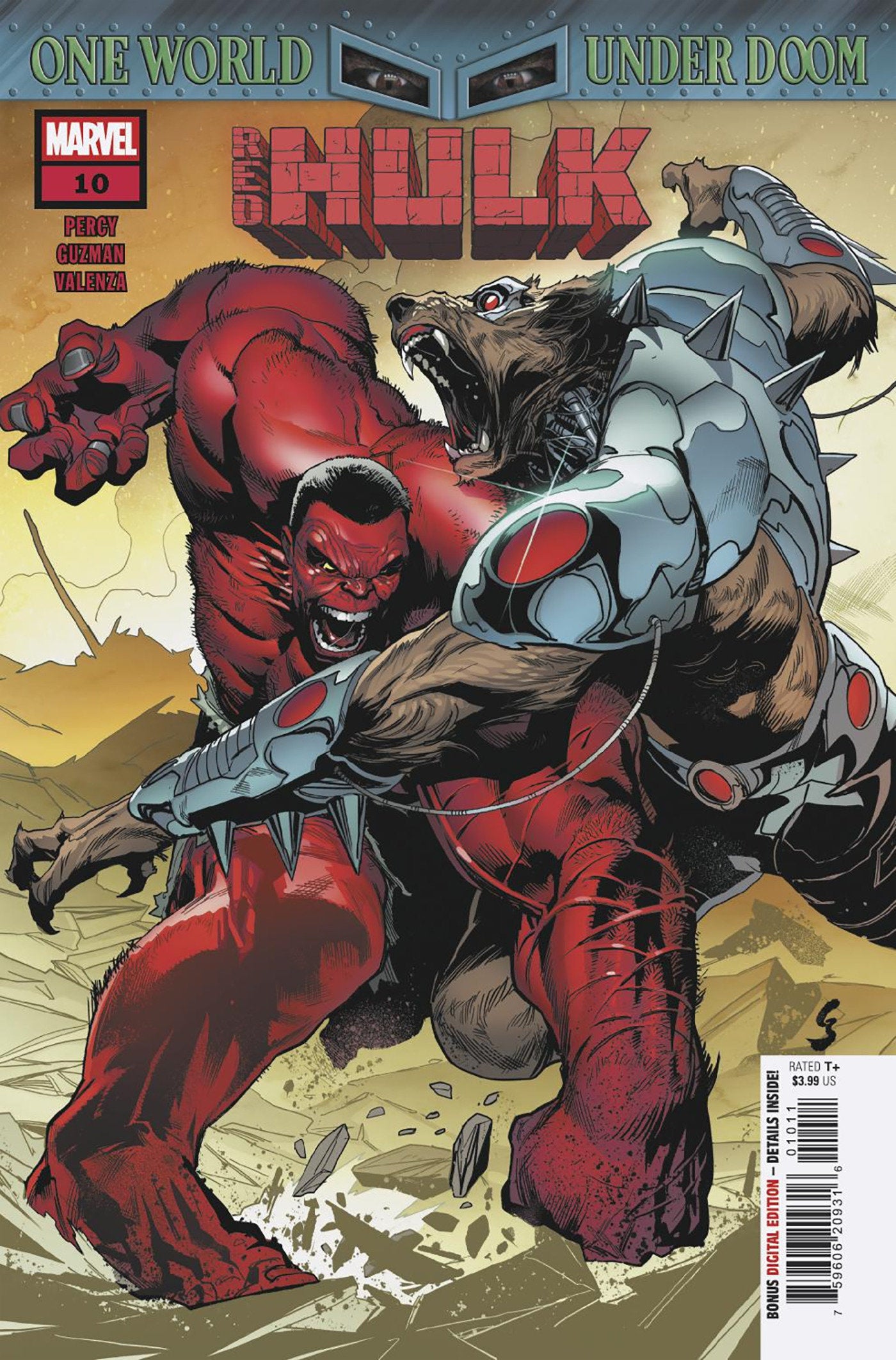 Red Hulk #10 [Doom] | Dragon's Lair Comics and Fantasy Houston TX