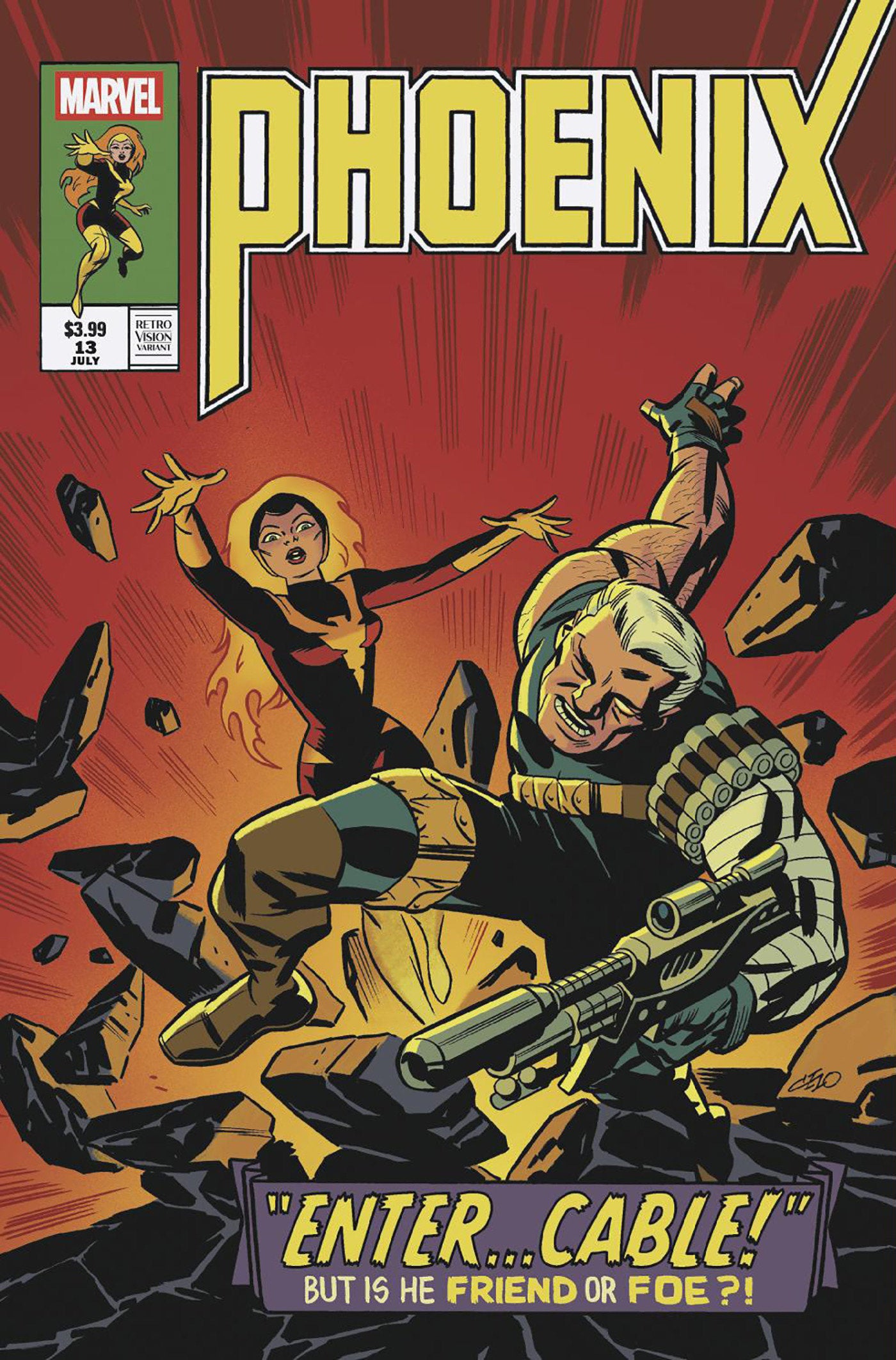 Phoenix #13 Michael Cho Retrovision Variant | Dragon's Lair Comics and Fantasy Houston TX