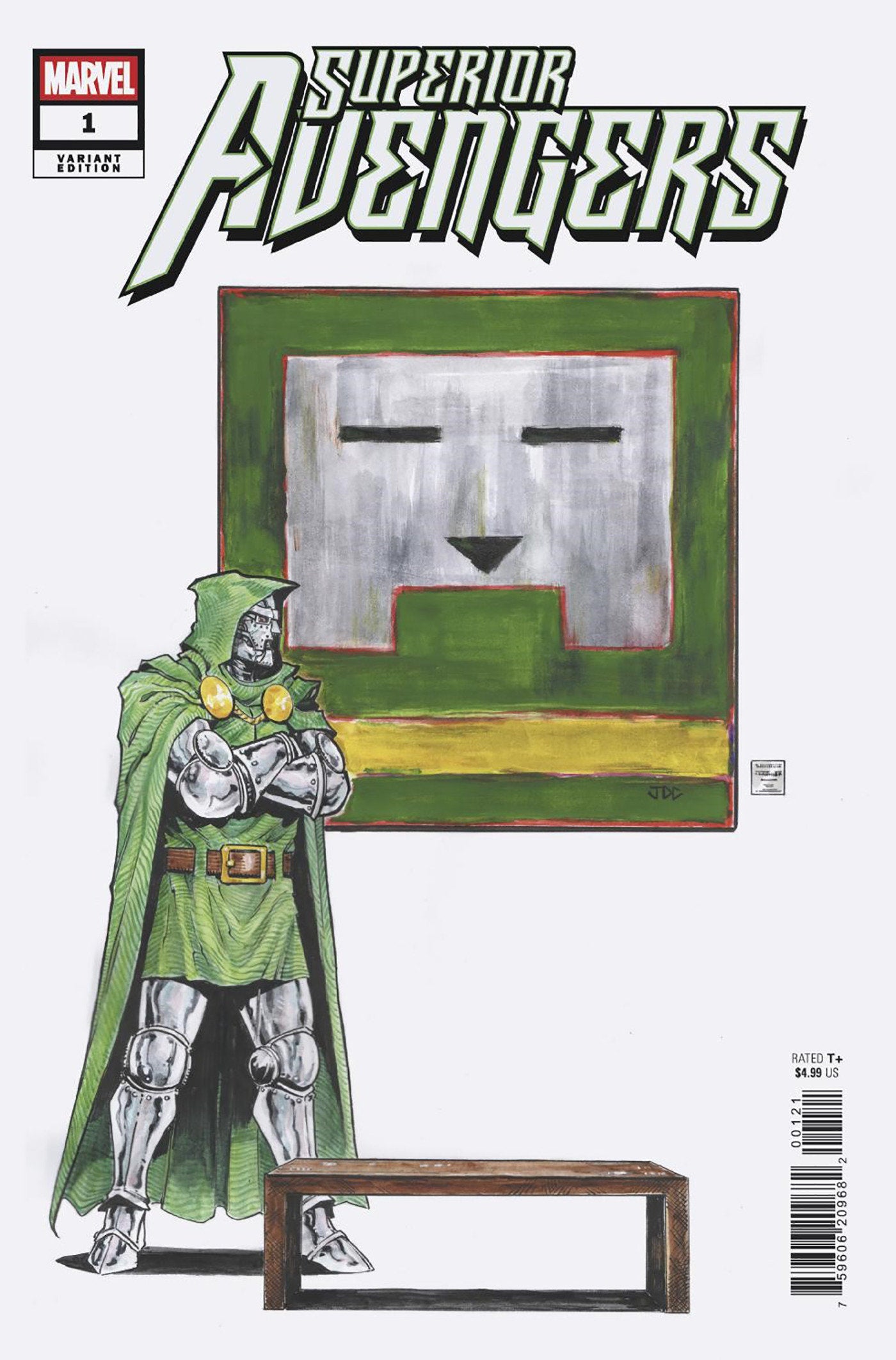 Superior Avengers #1 Joshua Cassara Gallery Variant [Doom] | Dragon's Lair Comics and Fantasy Houston TX