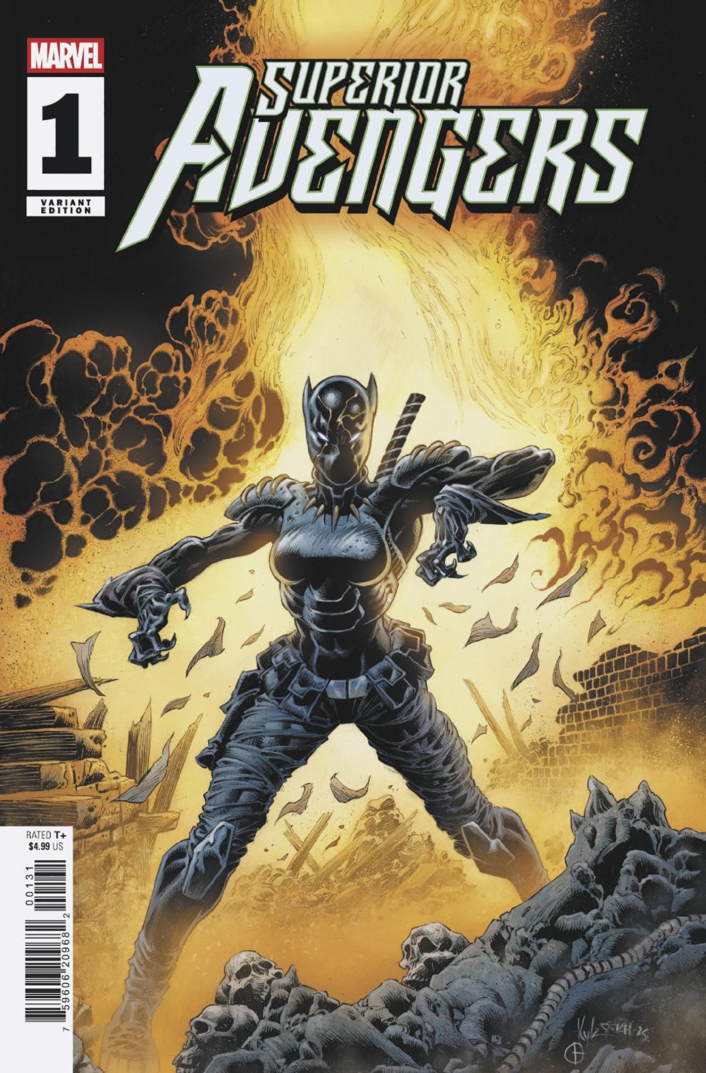 Superior Avengers #1 Kyle Hotz Variant [Doom] | Dragon's Lair Comics and Fantasy Houston TX