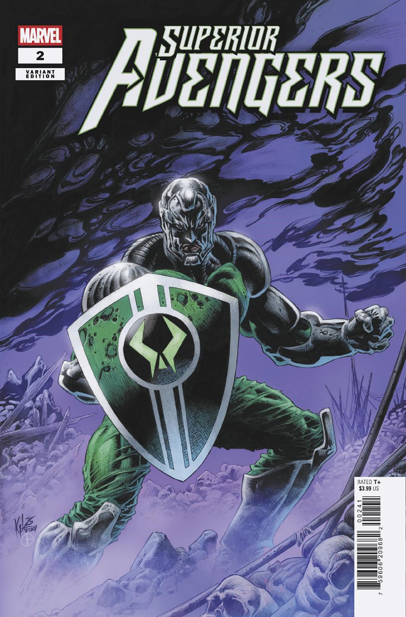 Superior Avengers #3 Kyle Hotz Variant [Doom] | Dragon's Lair Comics and Fantasy Houston TX