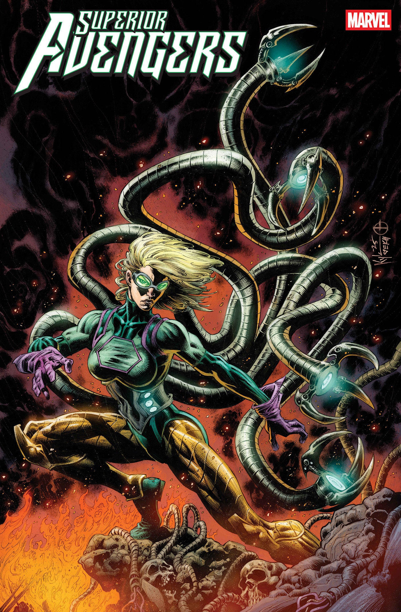 Superior Avengers #4 Kyle Hotz Variant [Doom] | Dragon's Lair Comics and Fantasy Houston TX