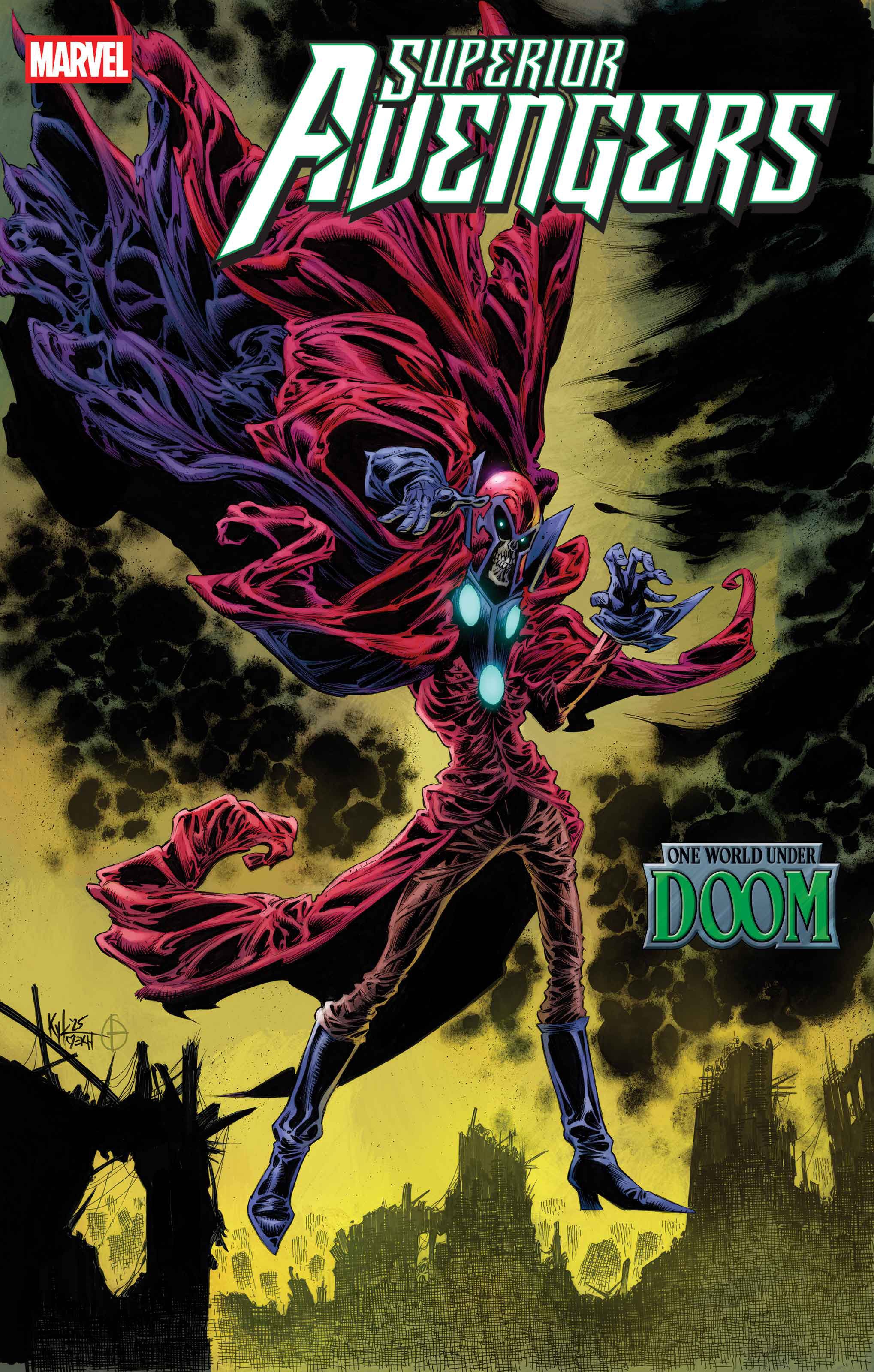 Superior Avengers #6 Kyle Hotz Variant [Doom] | Dragon's Lair Comics and Fantasy Houston TX