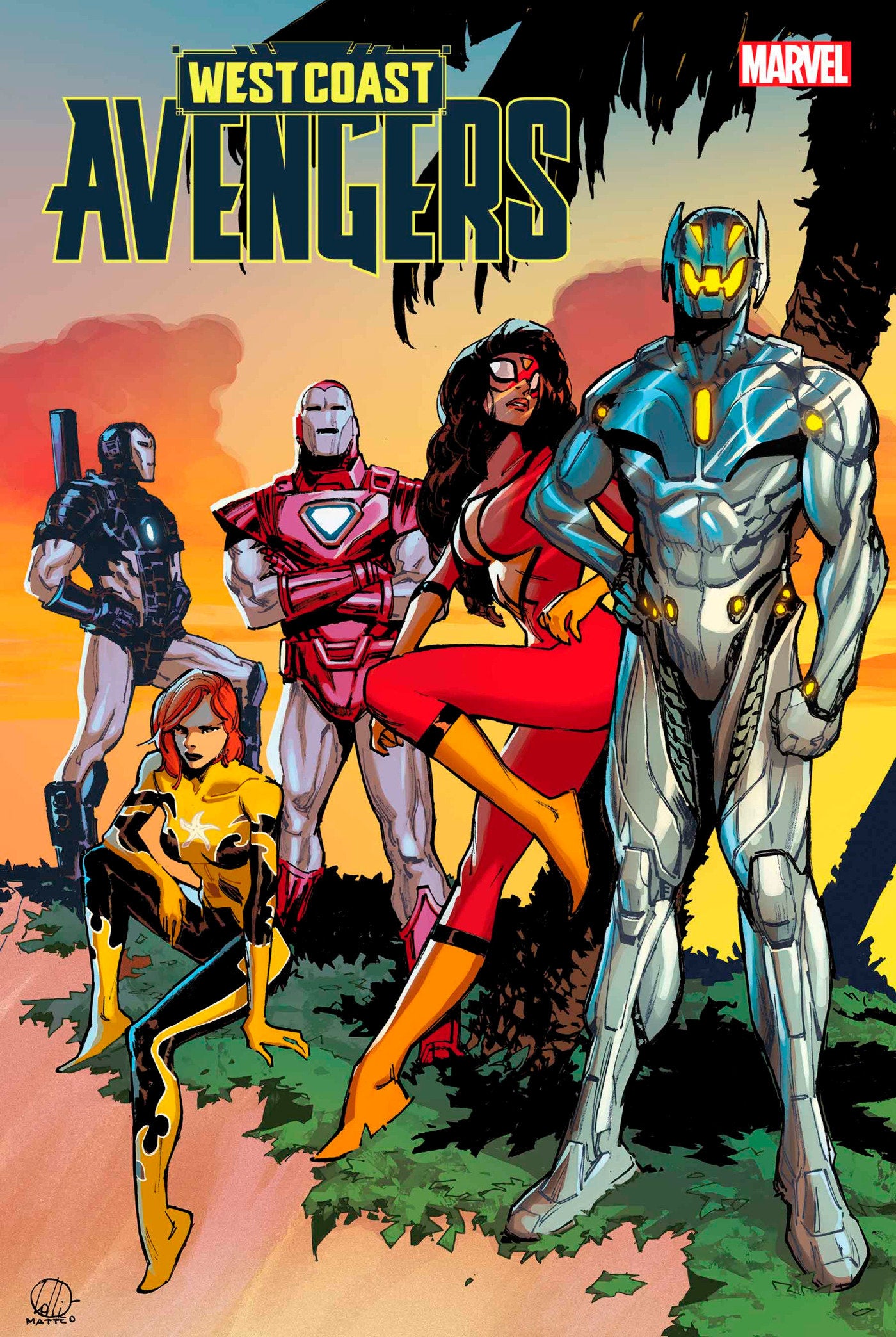 West Coast Avengers #3 Matteo Lolli Variant | Dragon's Lair Comics and Fantasy Houston TX