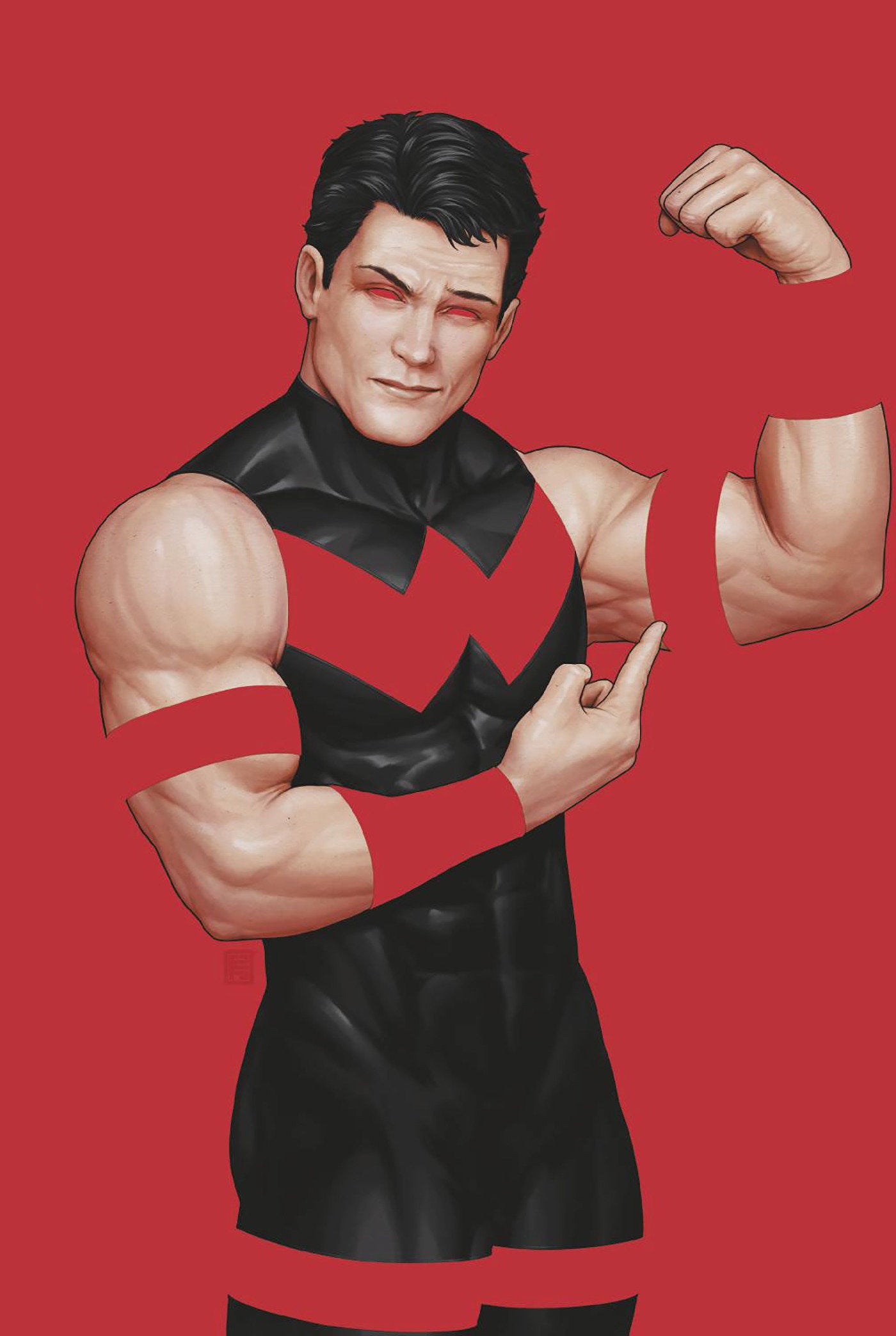 West Coast Avengers #7 John Tyler Christopher Negative Space Full Art Variant | Dragon's Lair Comics and Fantasy Houston TX