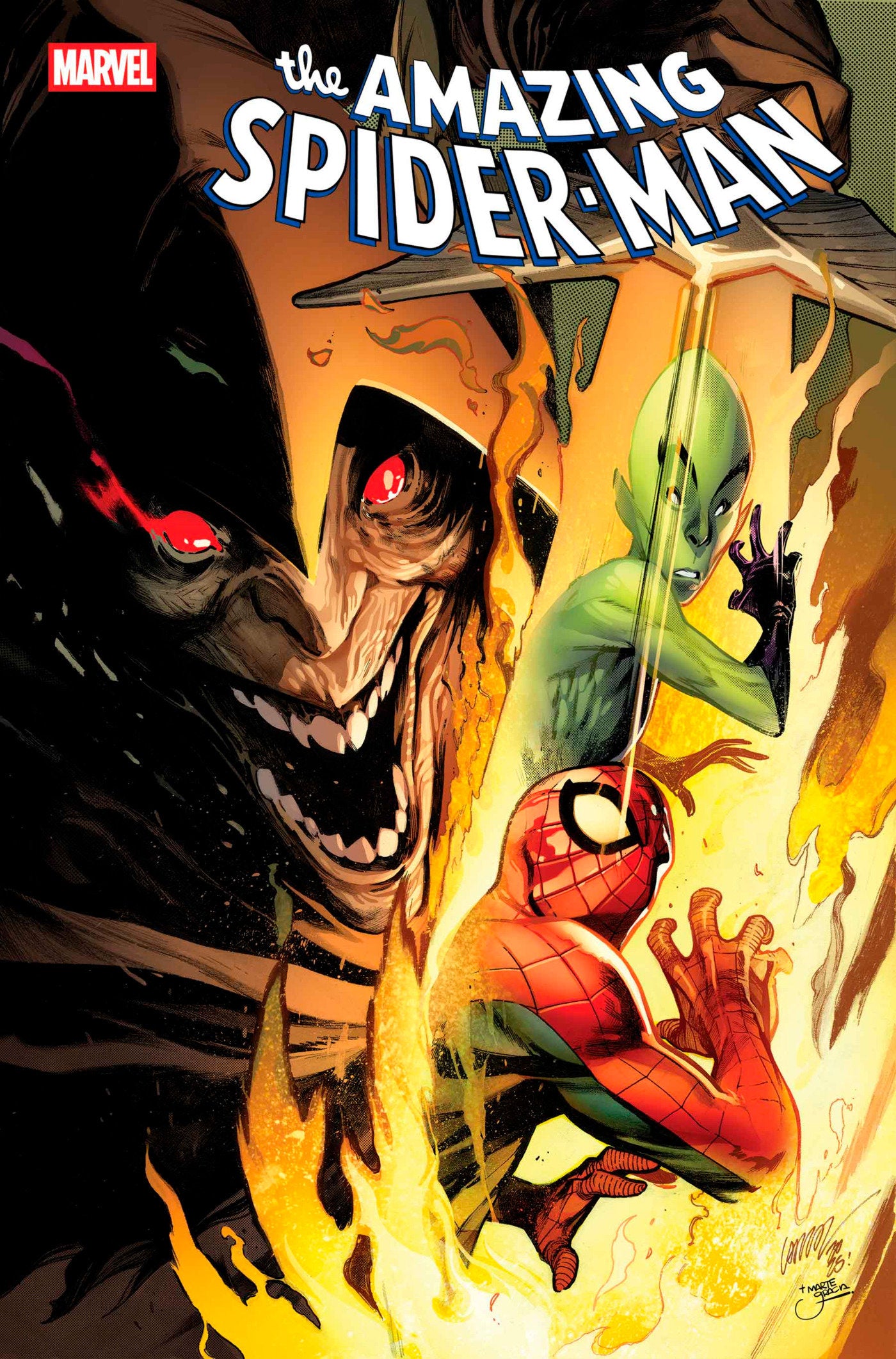 Amazing Spider-Man #4 Pepe Larraz Impossible Man Pop-Up Variant | Dragon's Lair Comics and Fantasy Houston TX