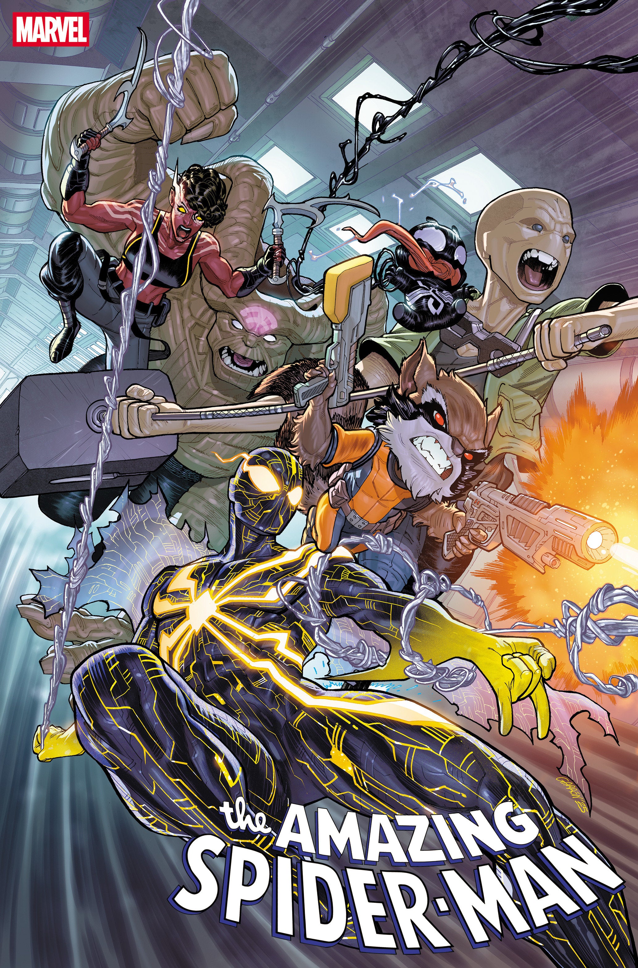 Amazing Spider Man #11 Javier Garron Spoiler Variant | Dragon's Lair Comics and Fantasy Houston TX