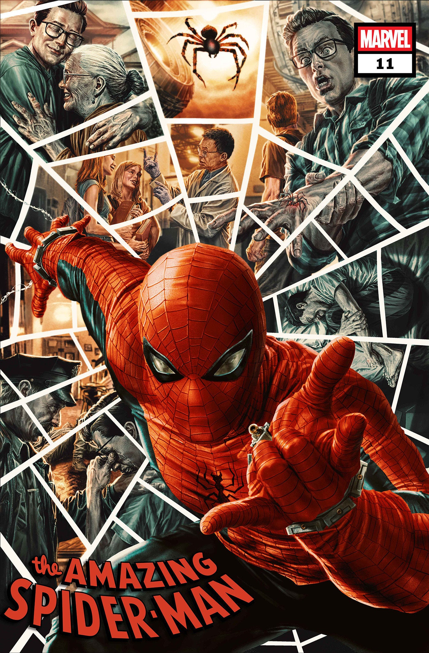 Amazing Spider Man #11 Lee Bermejo Amazing Visions Variant | Dragon's Lair Comics and Fantasy Houston TX