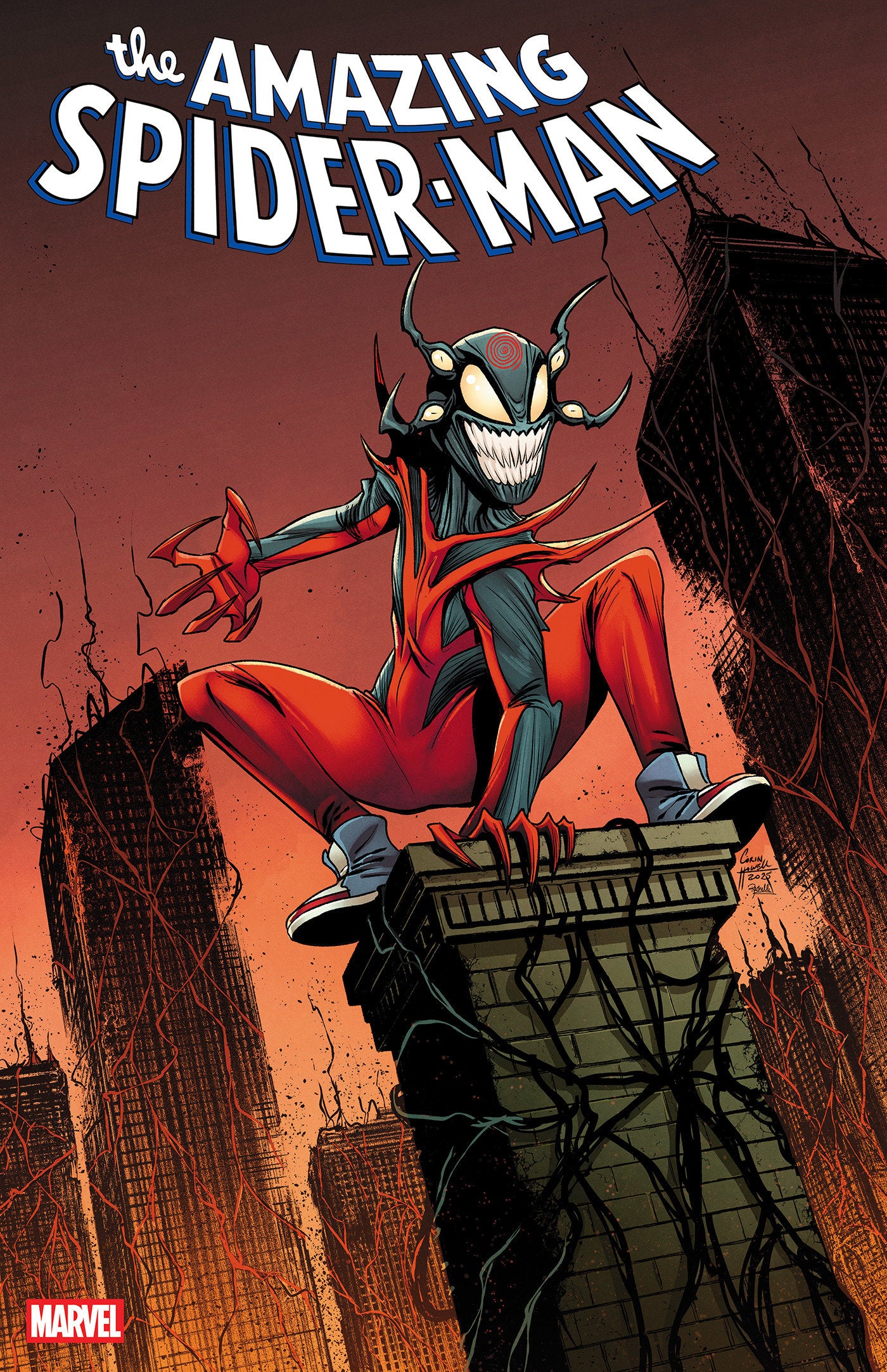 Amazing Spider-Man #18 Corin Howell Knullified Variant | Dragon's Lair Comics and Fantasy Houston TX