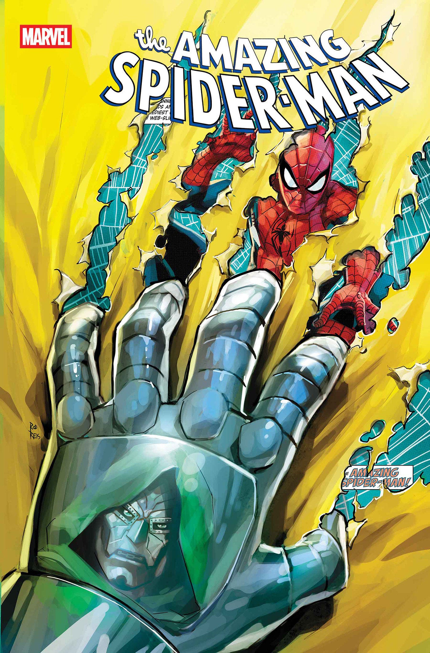 Amazing Spider-Man #24 Rod Reis Doom Homage Variant [Ds] | Odin's Place