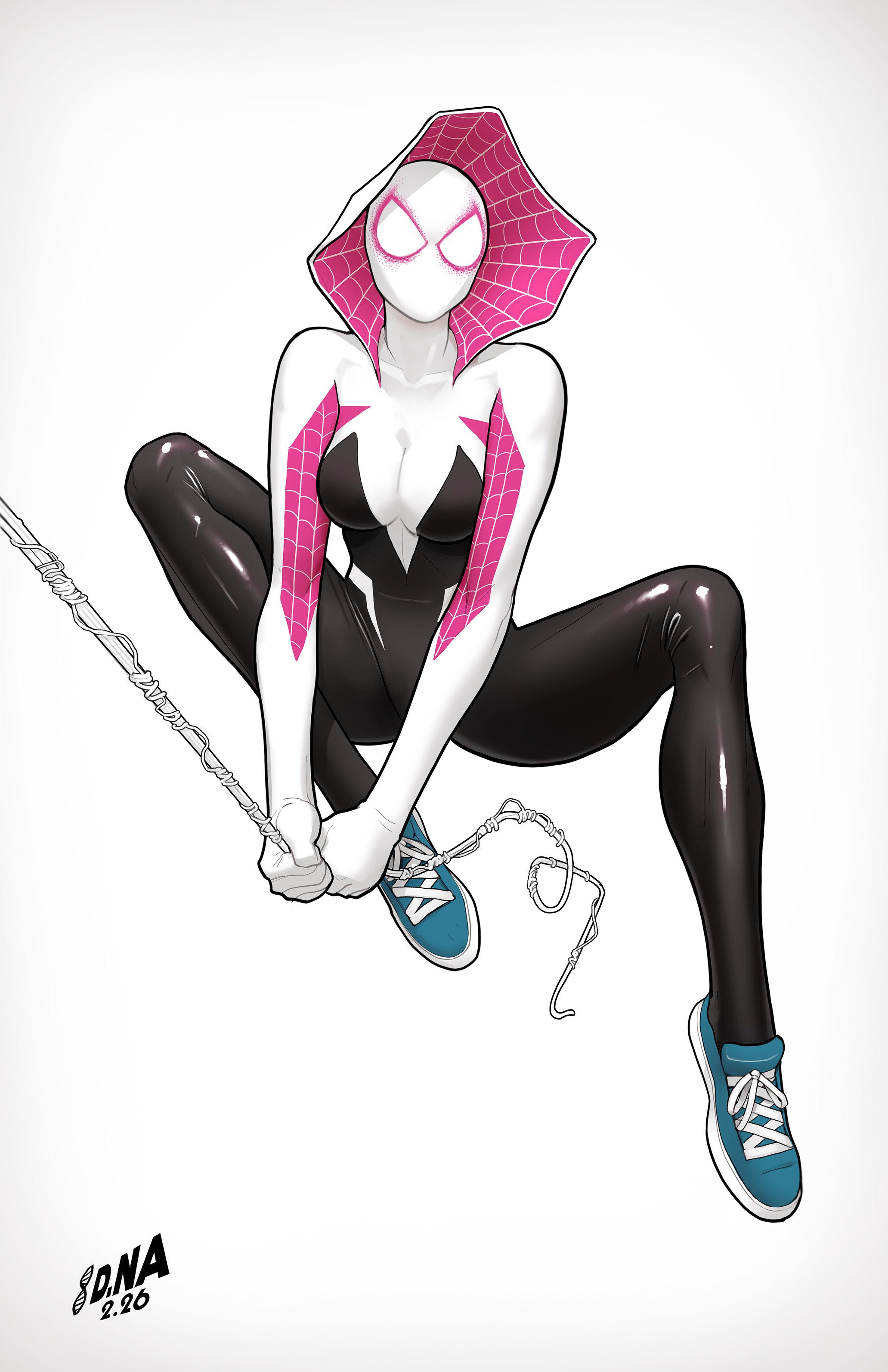 Amazing Spider-Man #26 David Nakayama Color Block White Full Art Variant [Ds] | Odin's Place